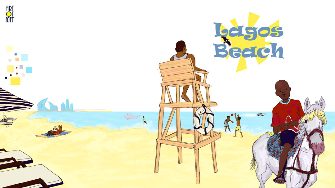 Lagos beach