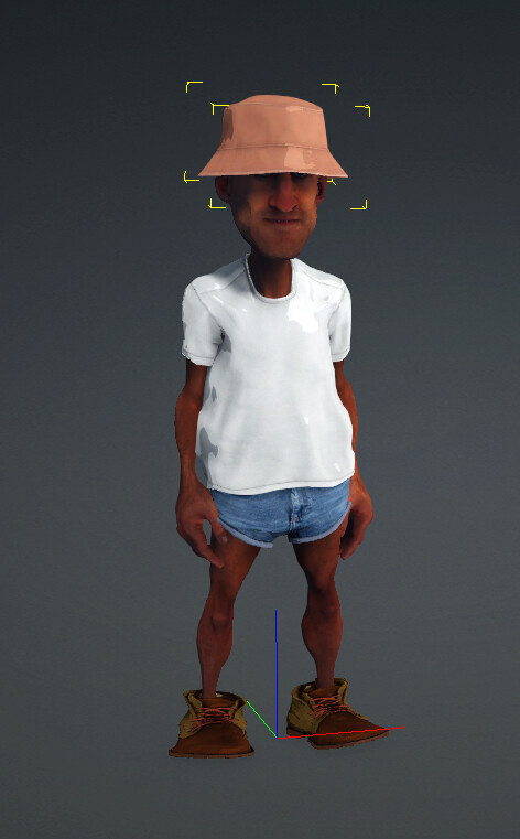 Character design from 'Roomba' &amp; 'Gone Fishing'