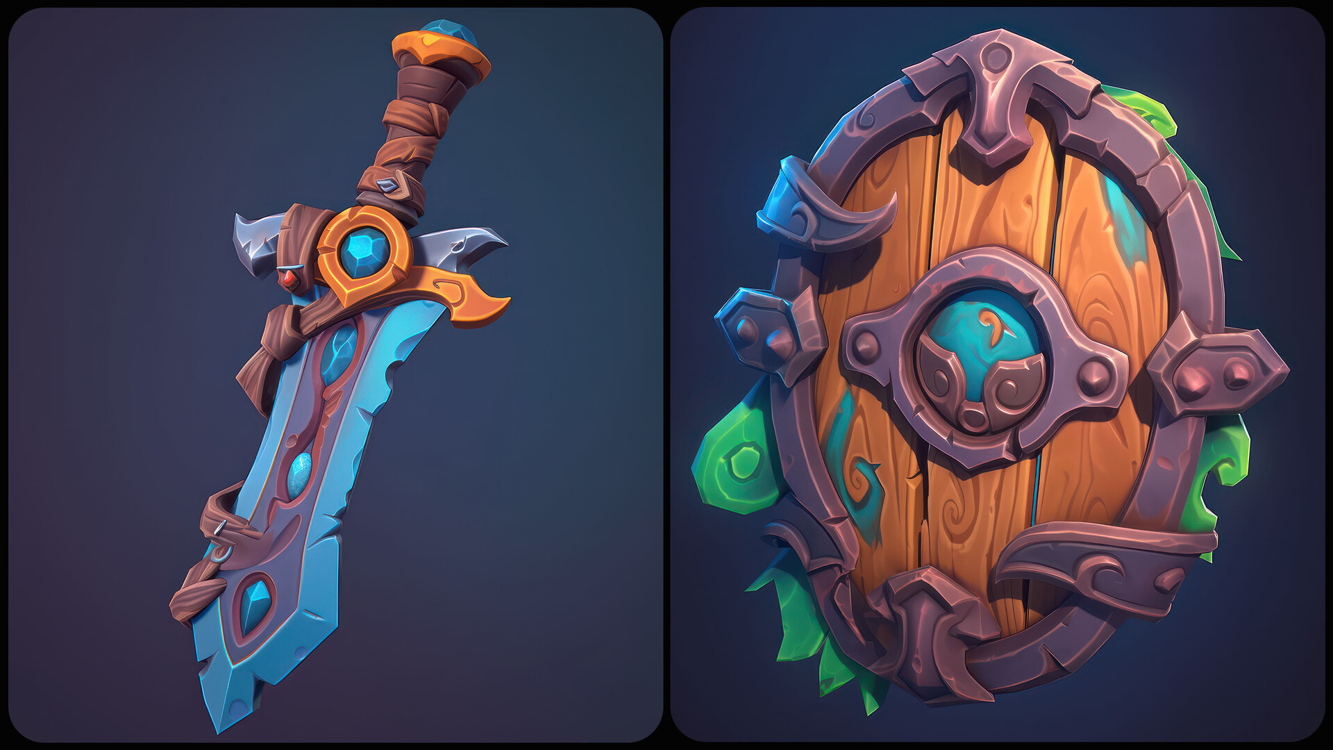 Ferial Studio - 🔹+870 Stylized Asset Reference Image Pack v.3 |4K|