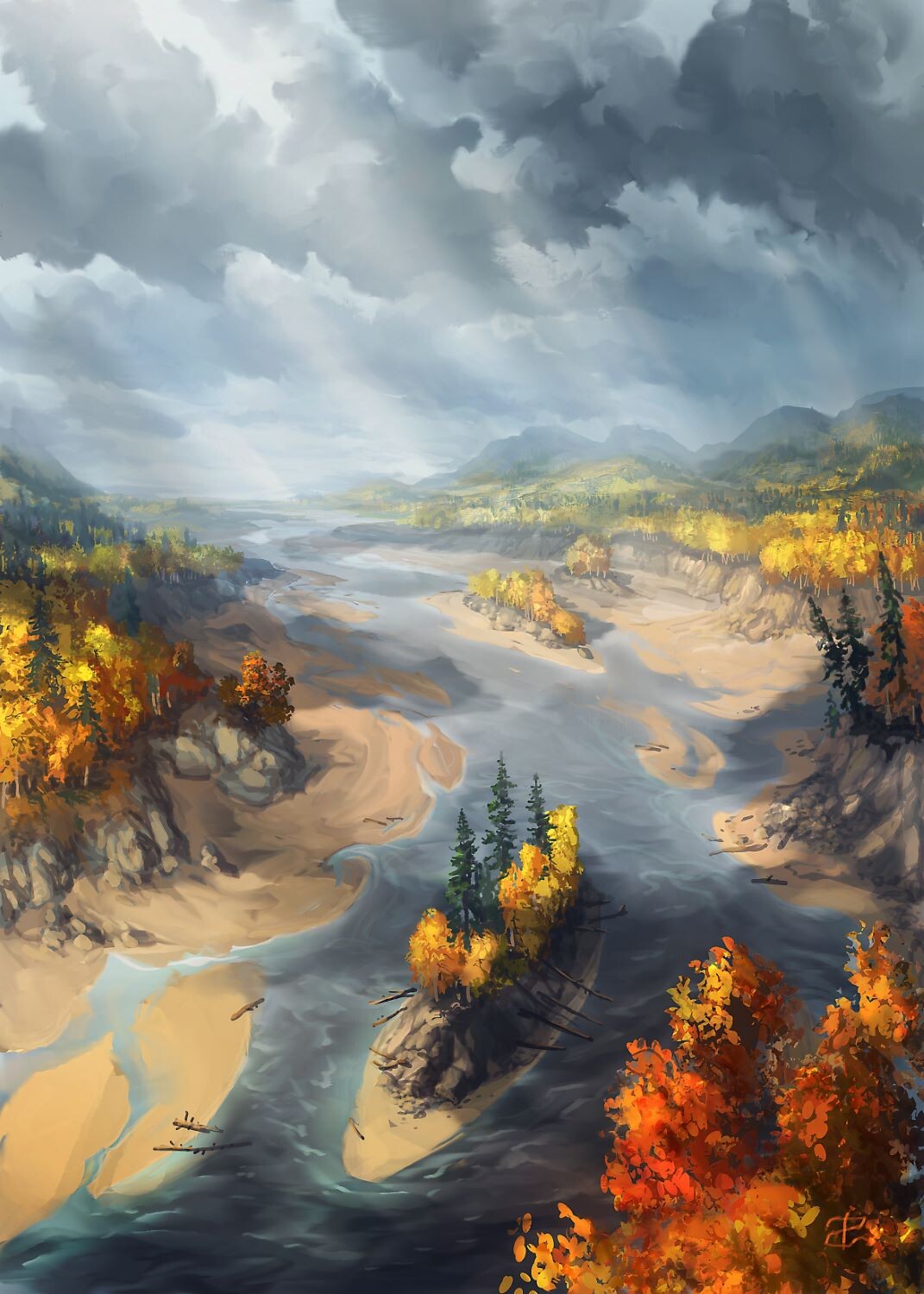 Autumn Freighter