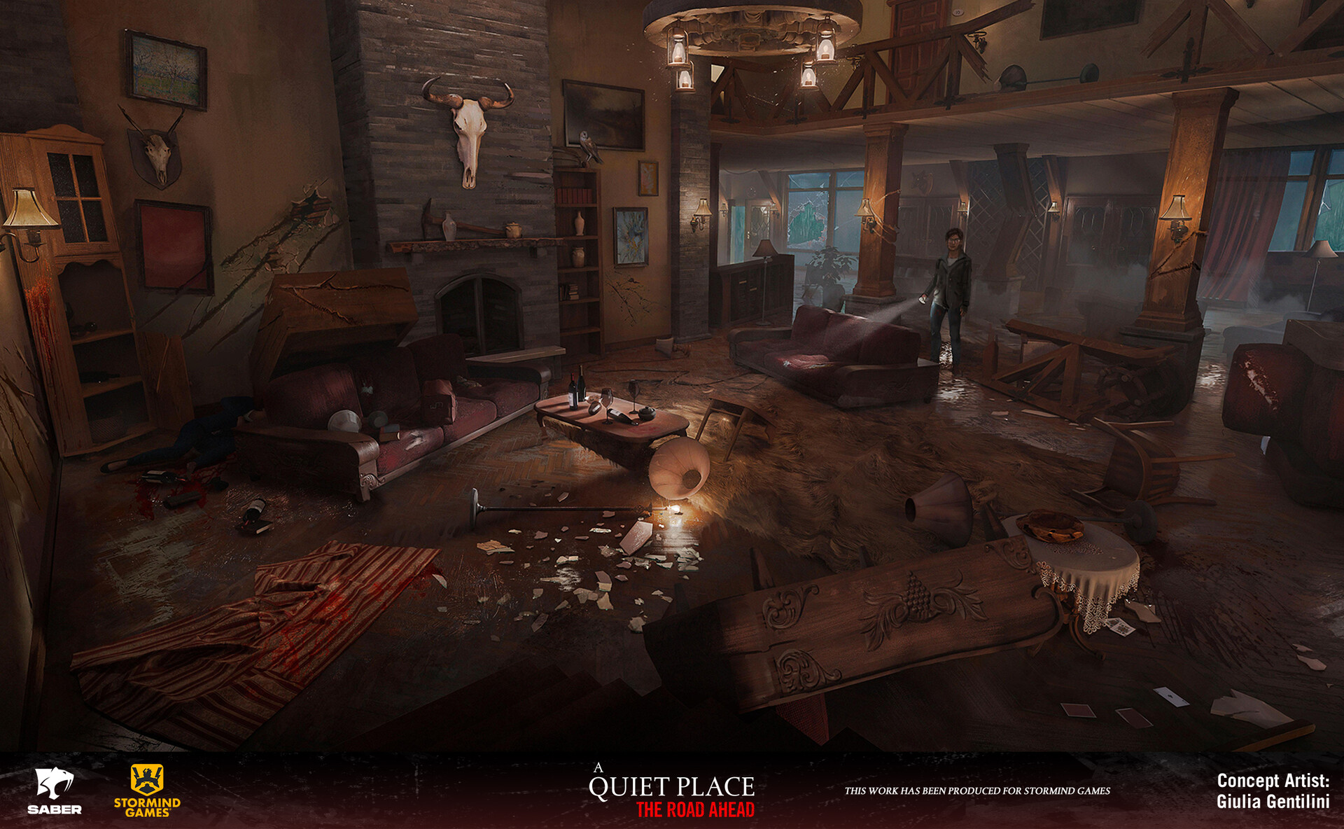 ArtStation - A Quiet Place: The Road Ahead - Concept Art: Ranch