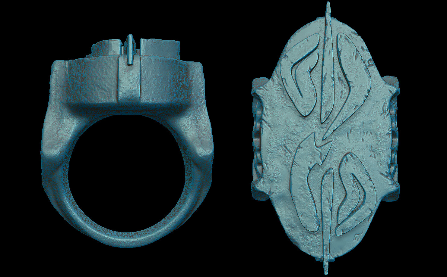 Ring model in ZBrush