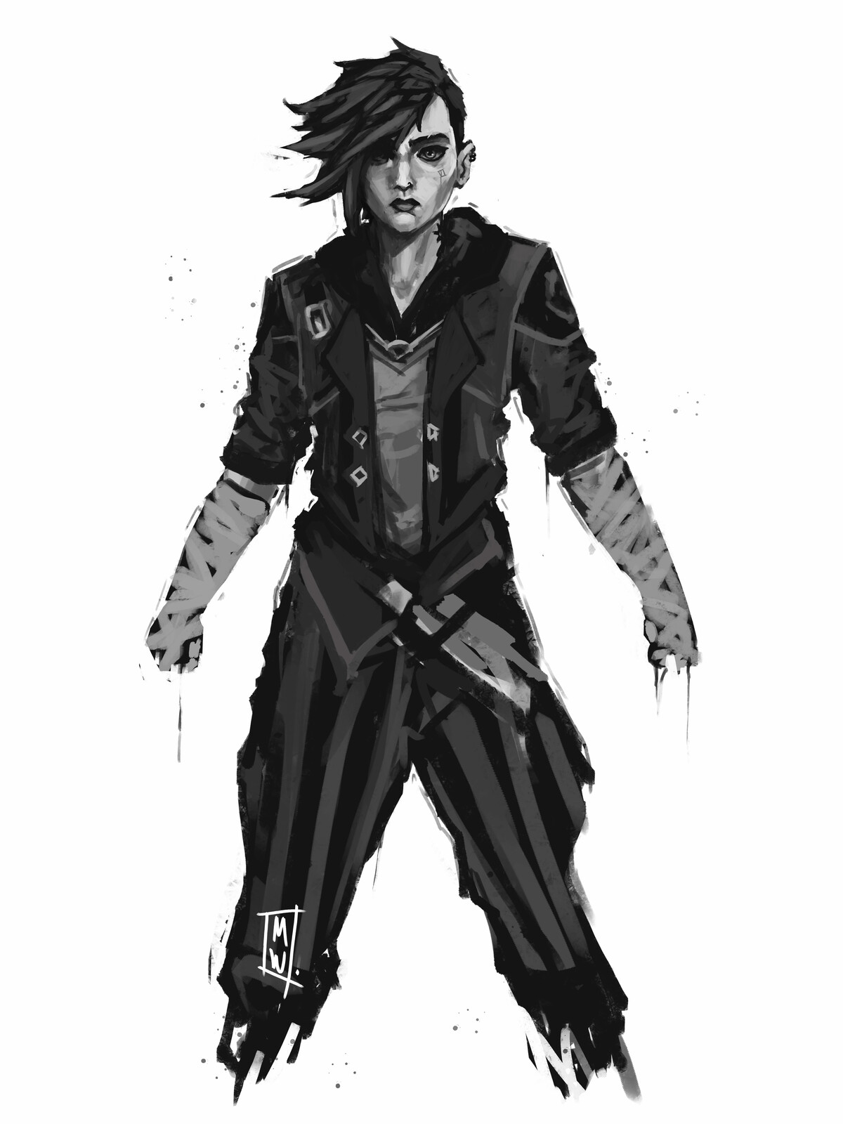 Arcane Series: 'VI' Portrait Practice