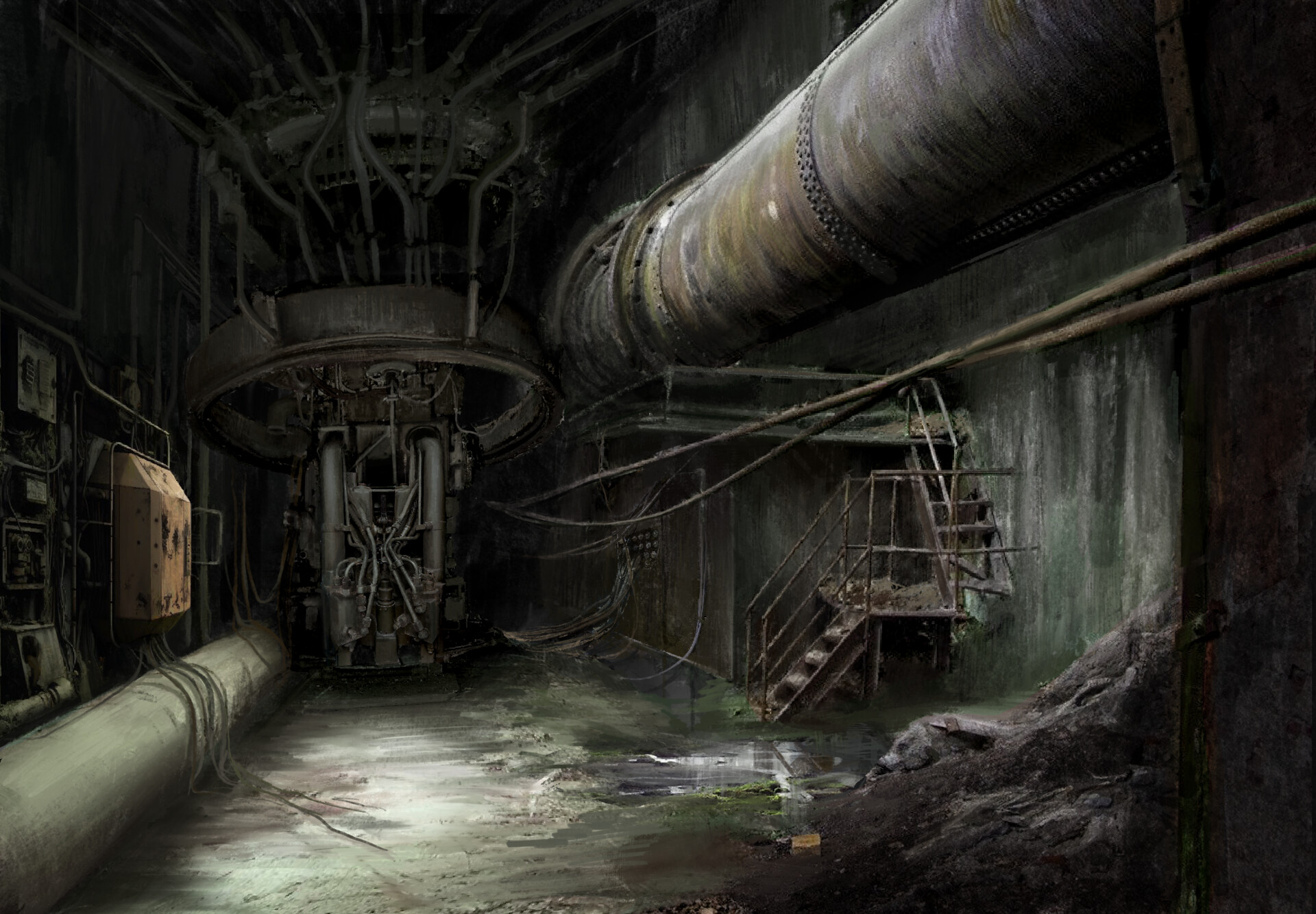 ArtStation - A rusty place