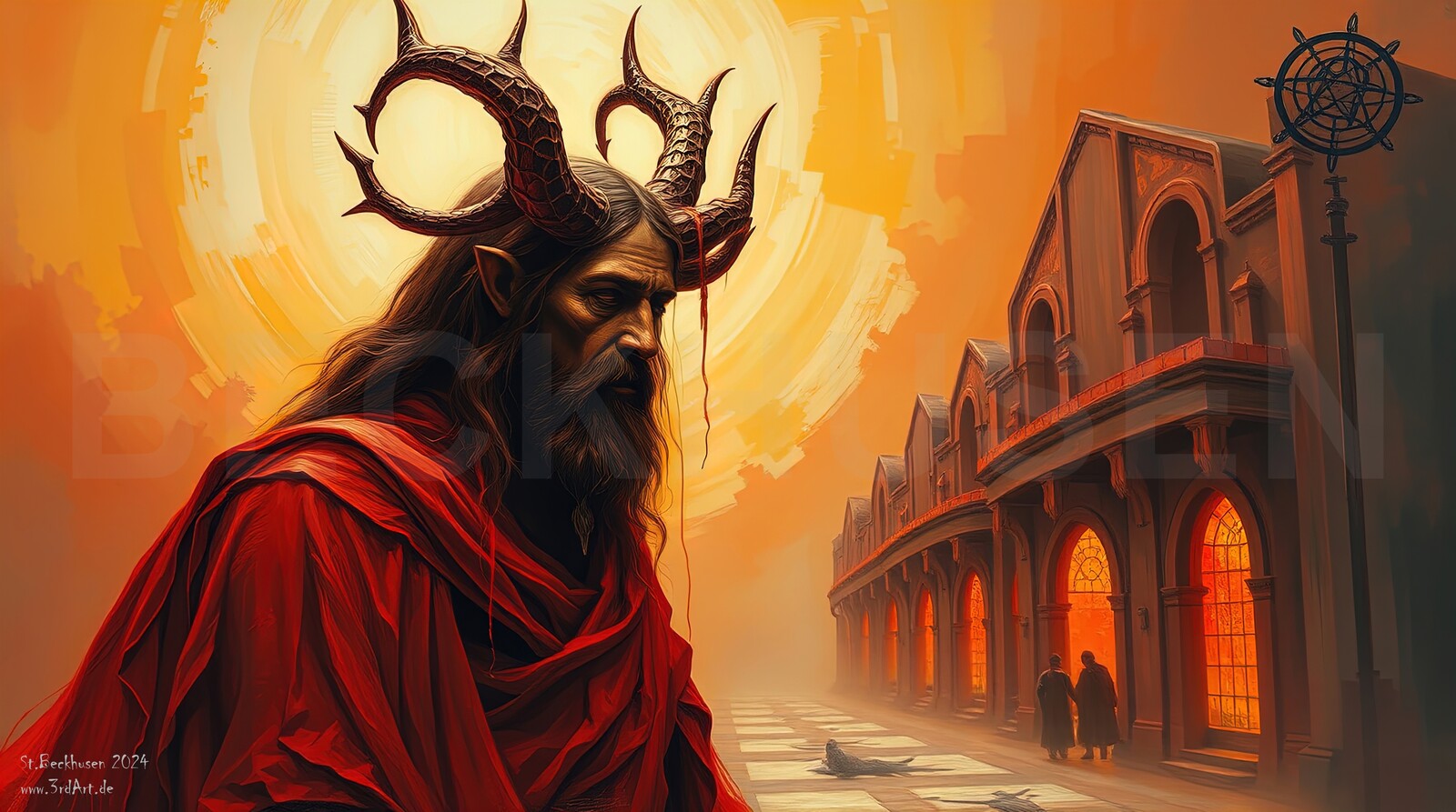 Product: https://www.artstation.com/marketplace/p/xkPWX/lucifer-christ-blasphemy