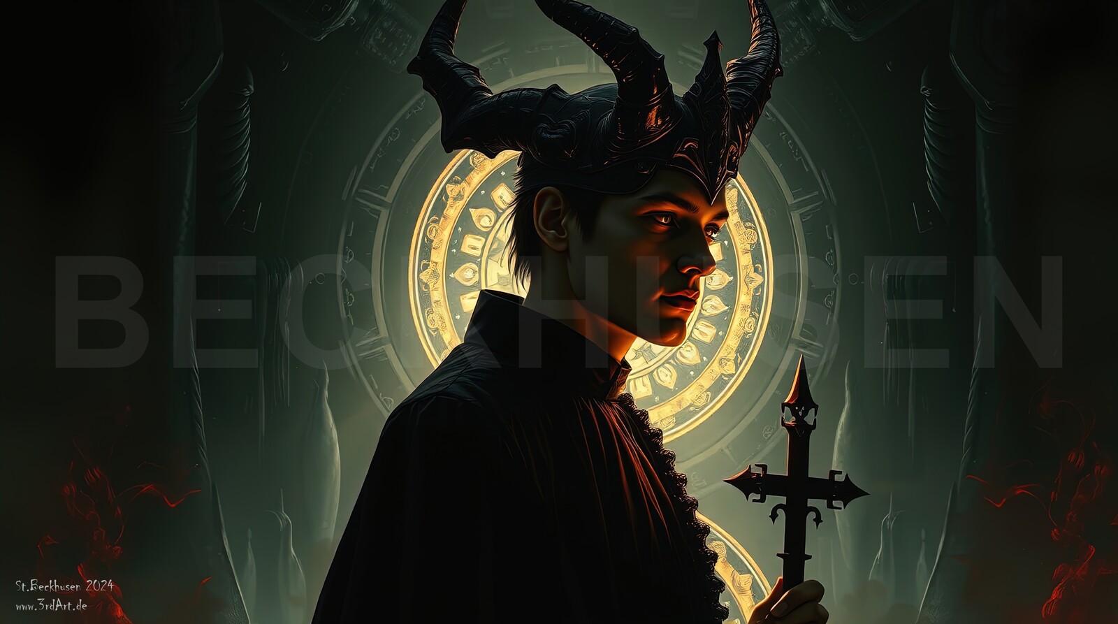 Product: https://www.artstation.com/marketplace/p/xkPWX/lucifer-christ-blasphemy