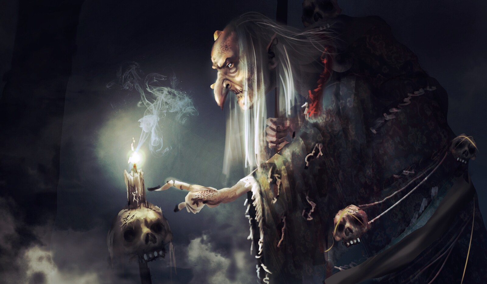 Baba yaga Dark Fantasy