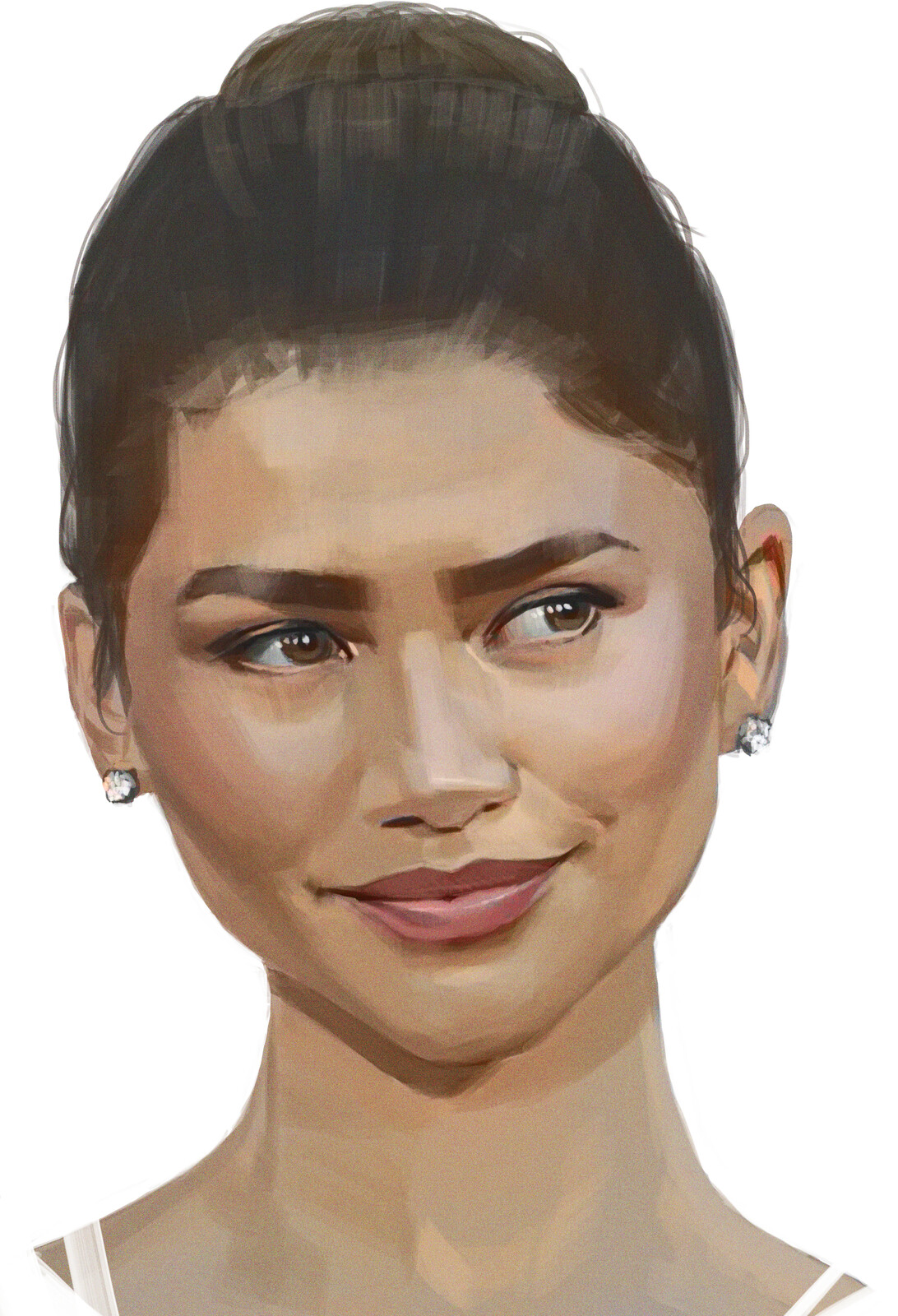 Zendaya + video process timelapse