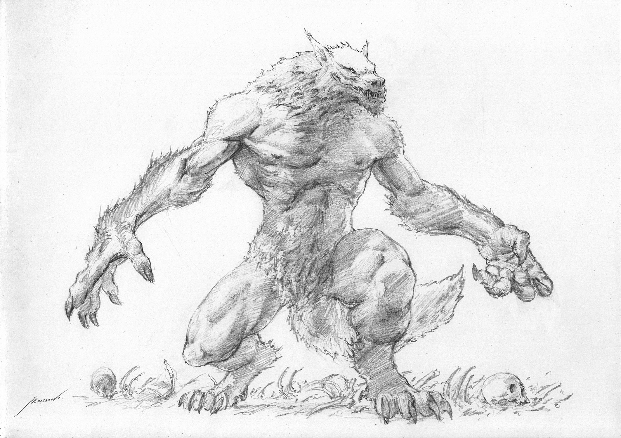 Pencil sketch