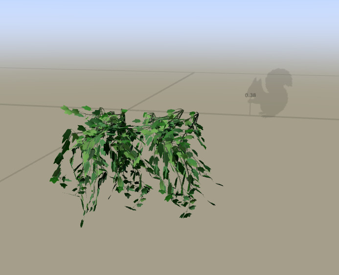 Ivy, used as coverage and situationally (lower poly than all others)