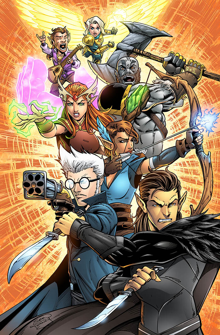 Vox Machina fan art

lines and colors by Sean Forney