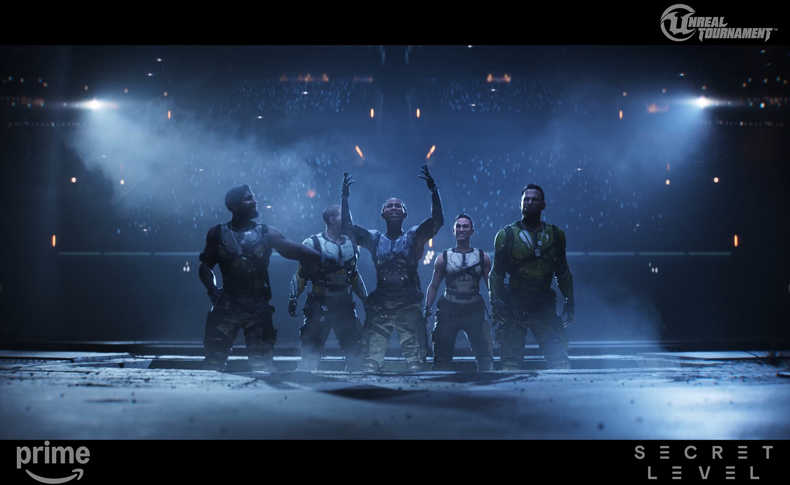 The introduction of the mercenaries was one of my favorite parts of the sequence, with lots of fun opportunities for lighting.