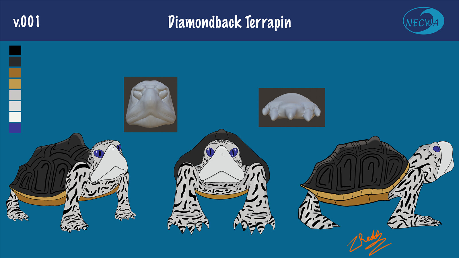 Character Sheet for Animation