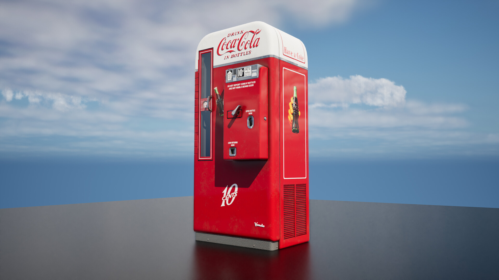 ArtStation - Coca-Cola Vendo 81