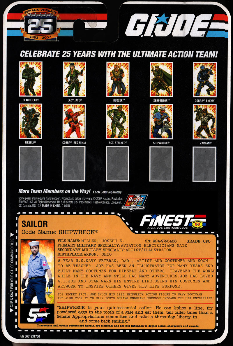 Mock card made for cosplay purposes.