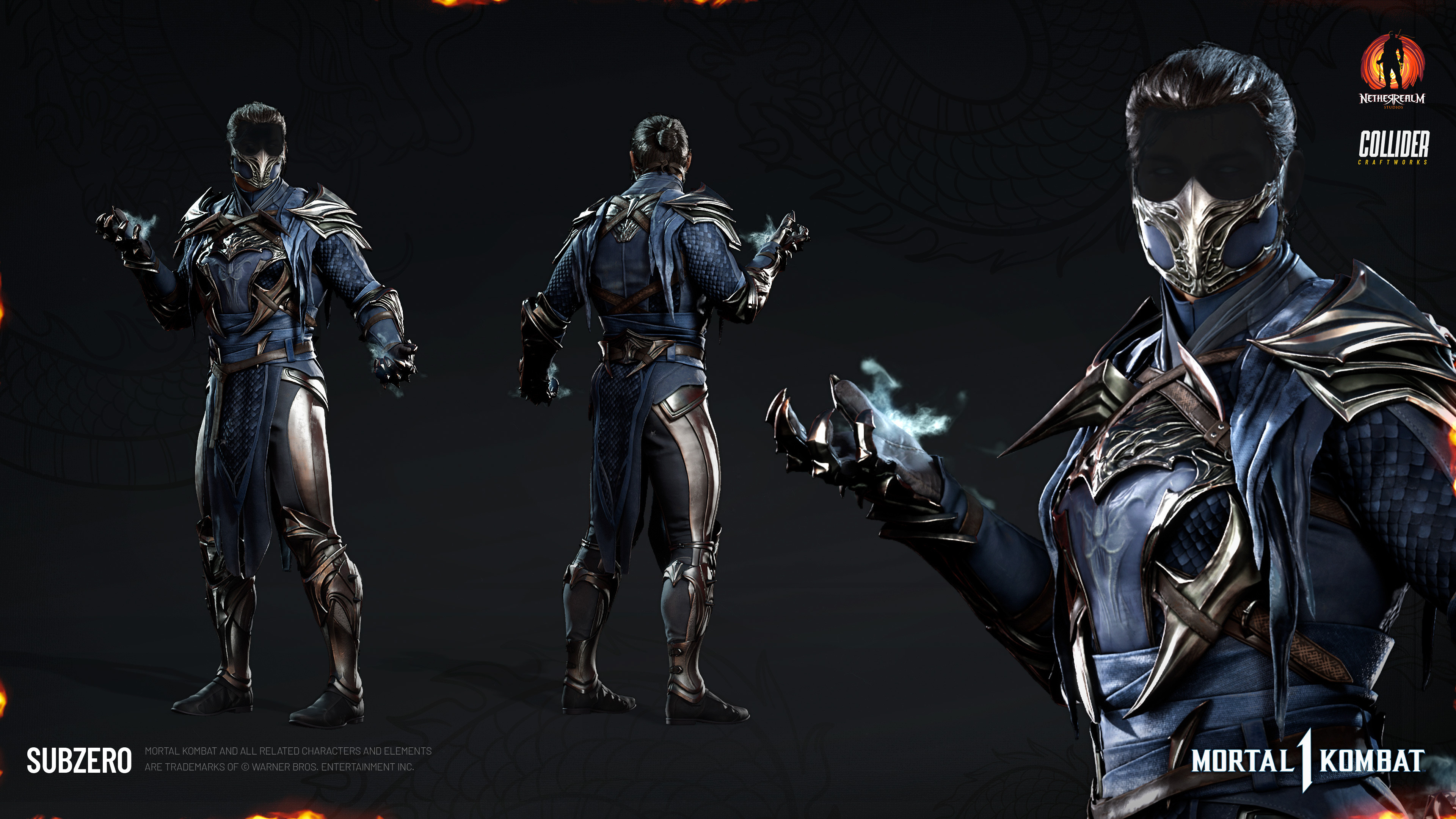 ArtStation - Sub Zero - Mortal Kombat 1