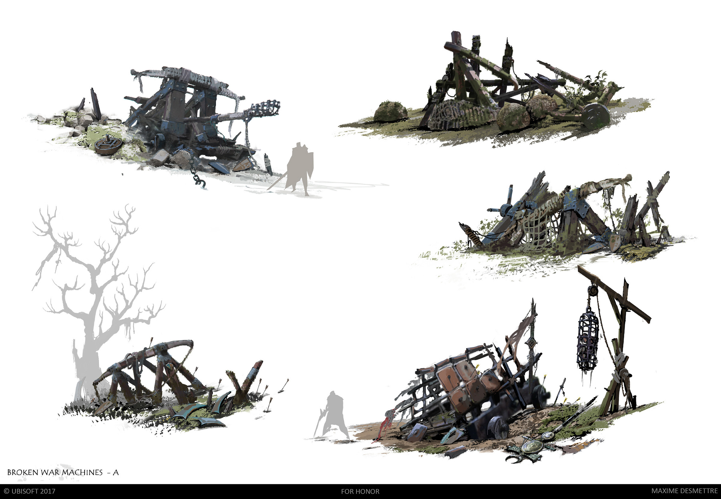 Broken war machines other