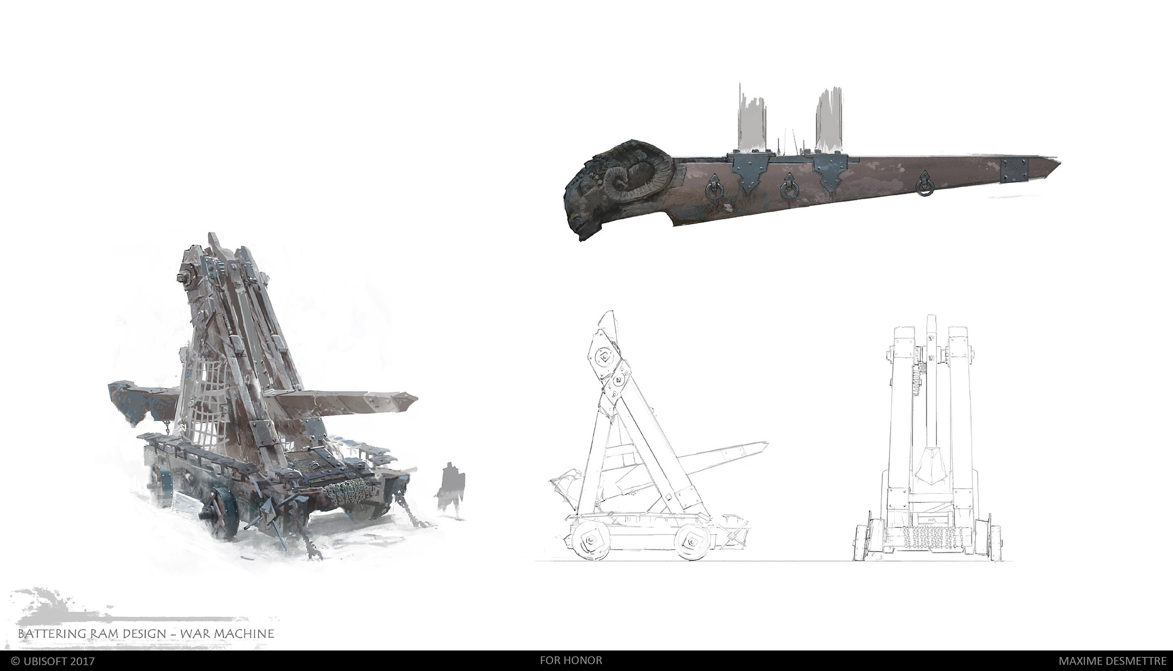 A revisited version - more powerful looking - of the battering ram 