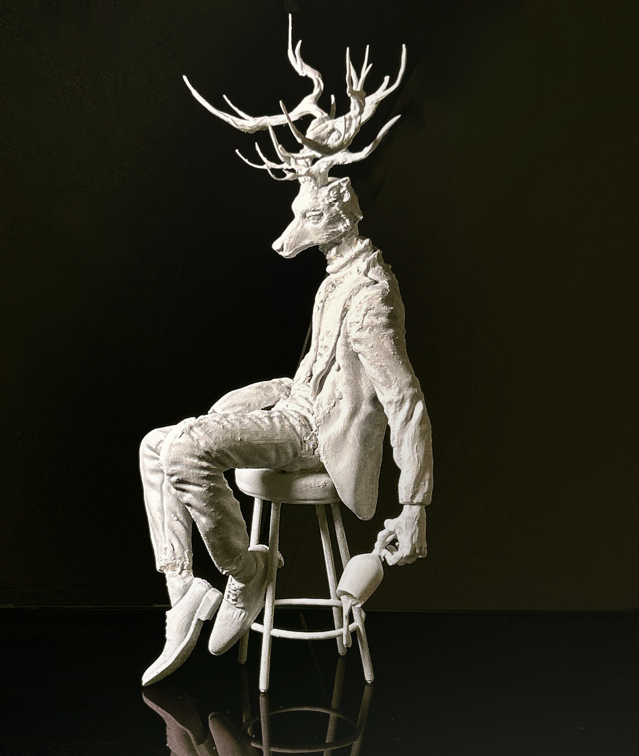 Entei Ryu - Beatars Legosi&Louis sculpture