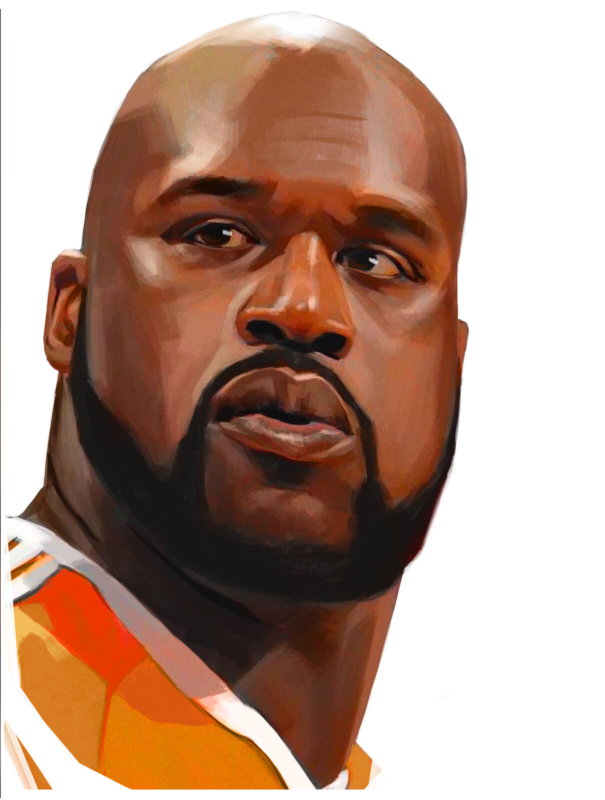 Daily Practice #47: Shaquille O'Neal + timelapse process