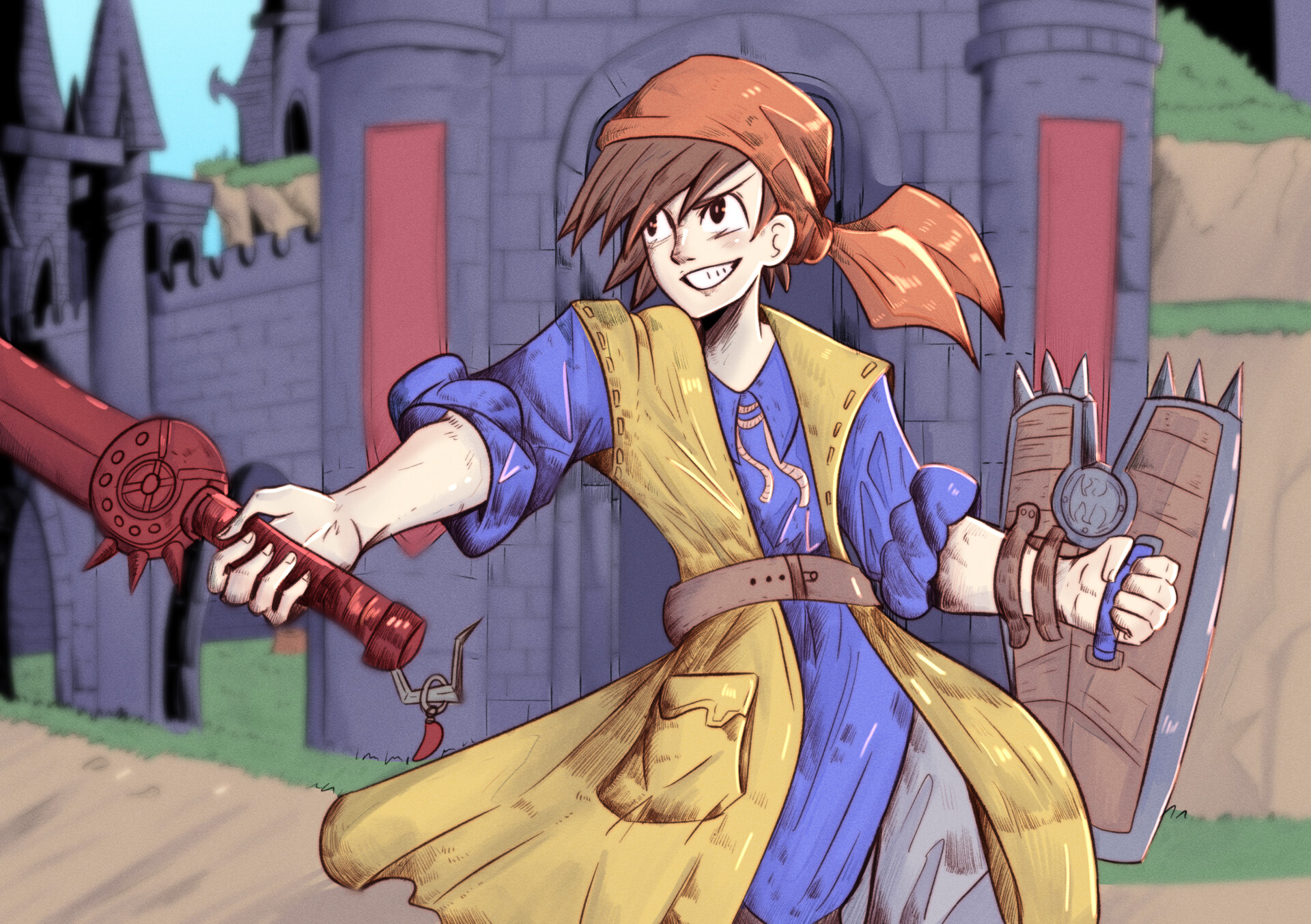 ArtStation Dragon Quest Hero