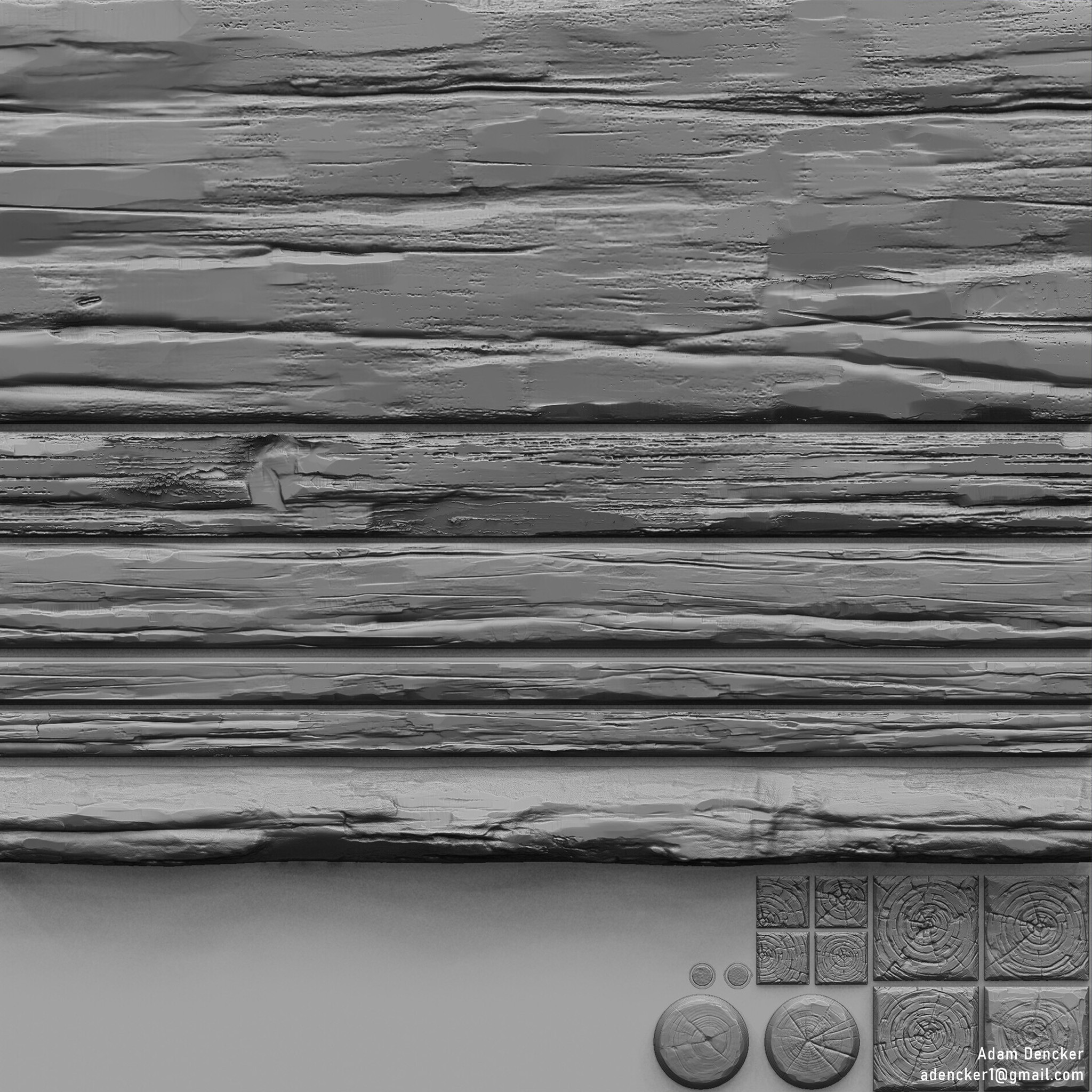 Trim Sheet Highpoly