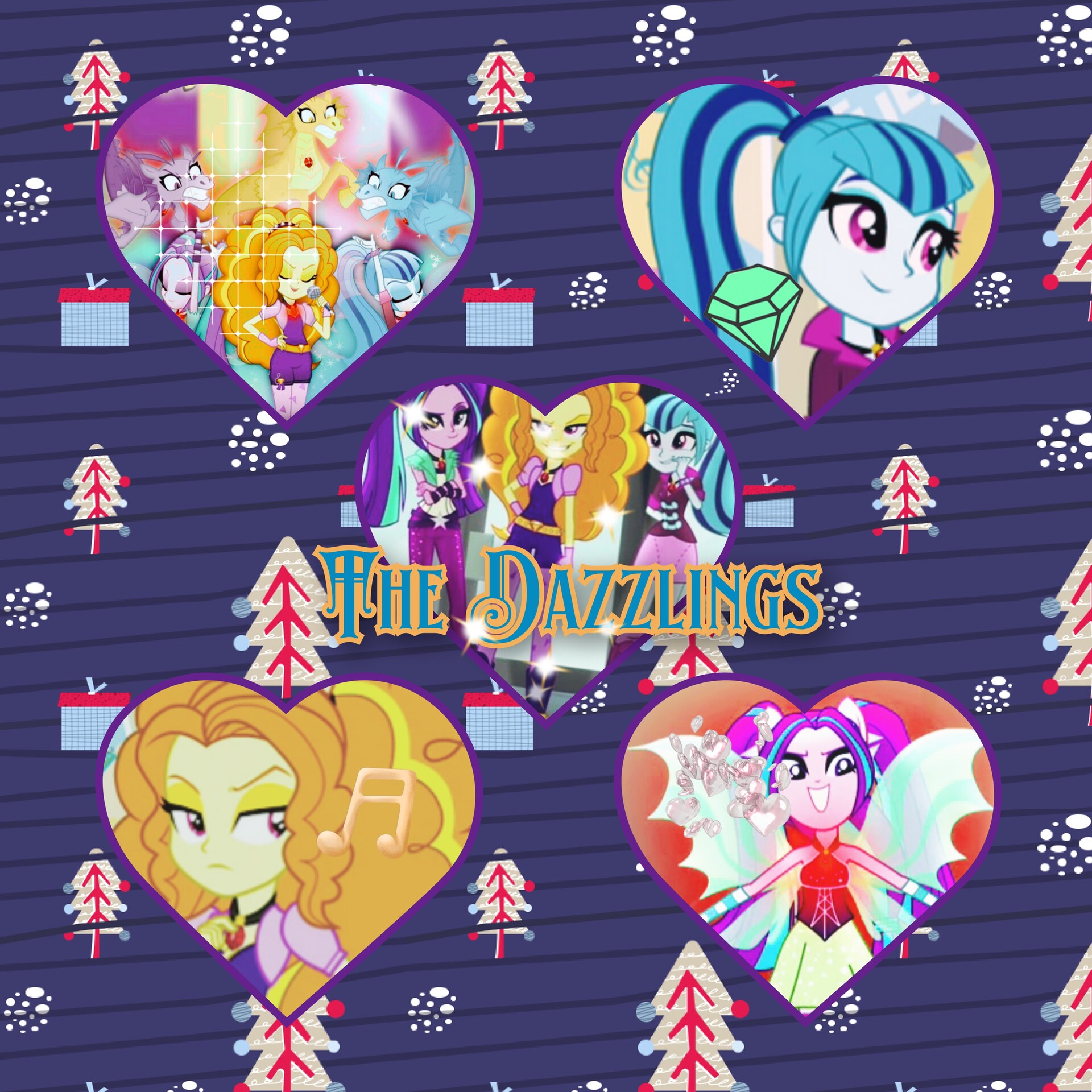 ArtStation - The Dazzlings - My Little Pony: Equestria Girls