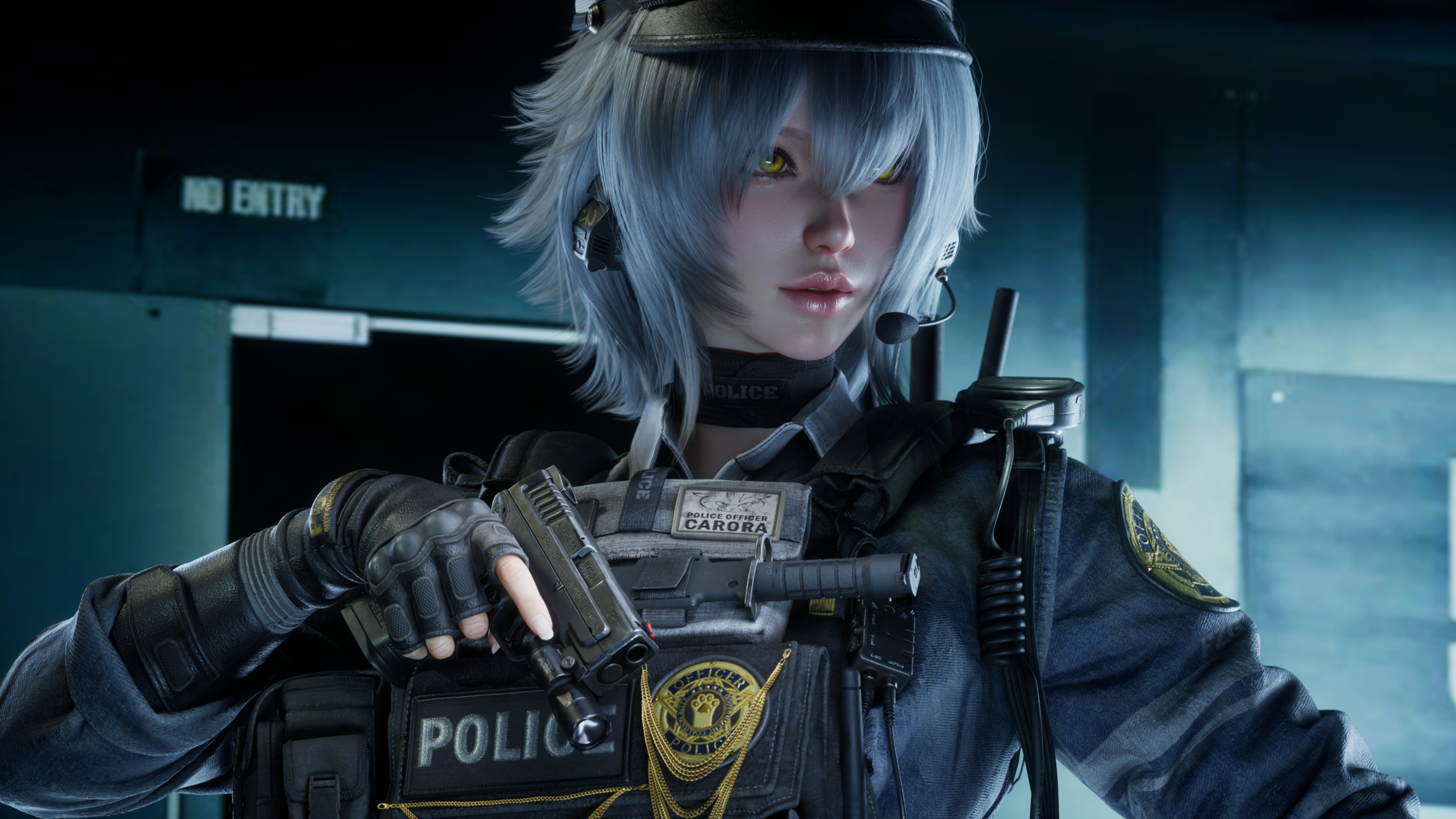 女警-ue5 - ArtStation