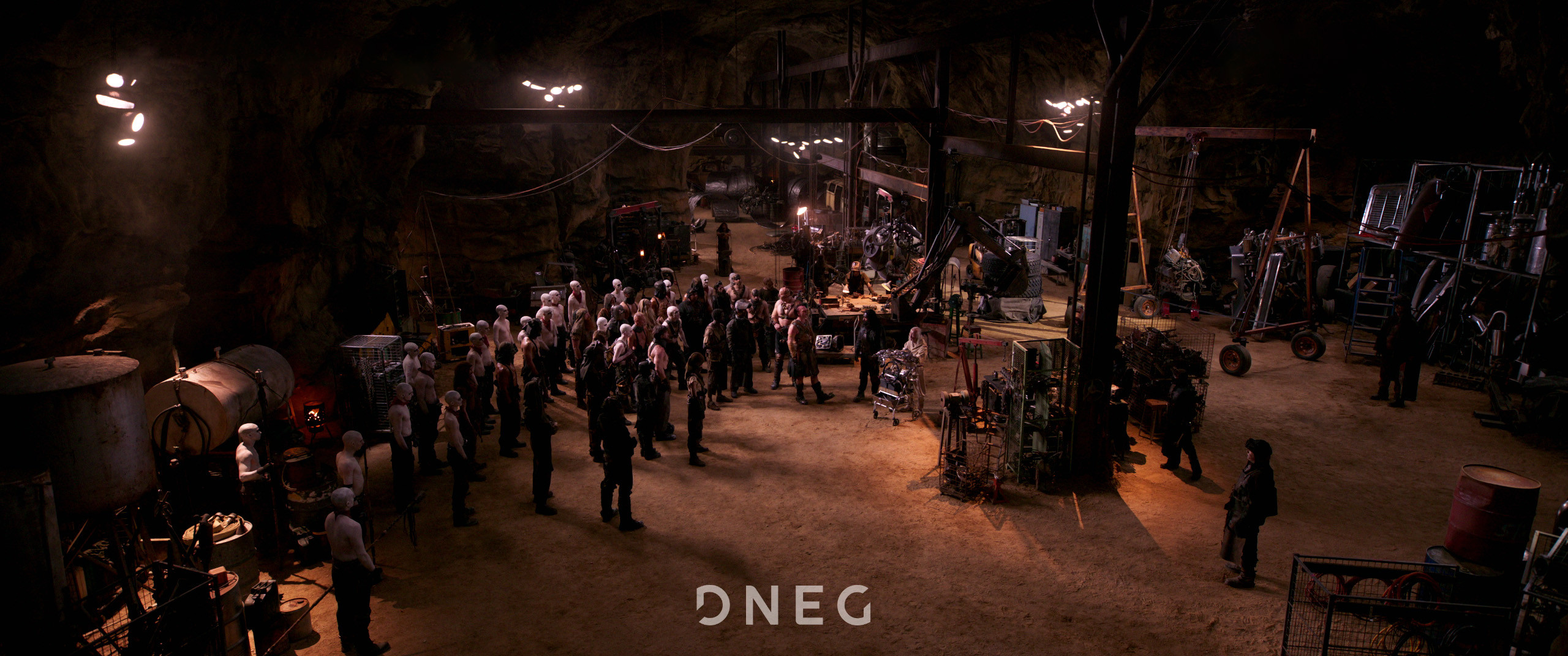 Concept of a section of a workshop within The Citadel