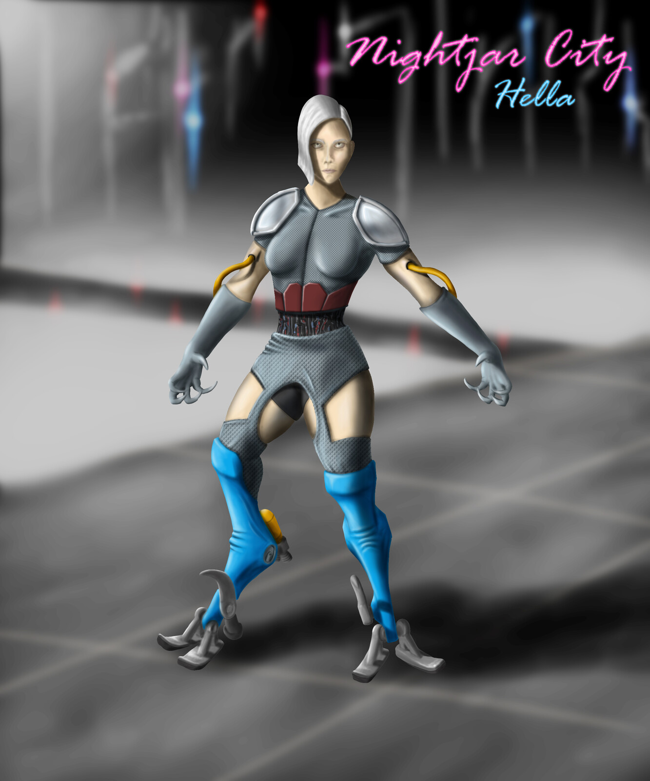 Hella - Cyborg Bounty Hunter