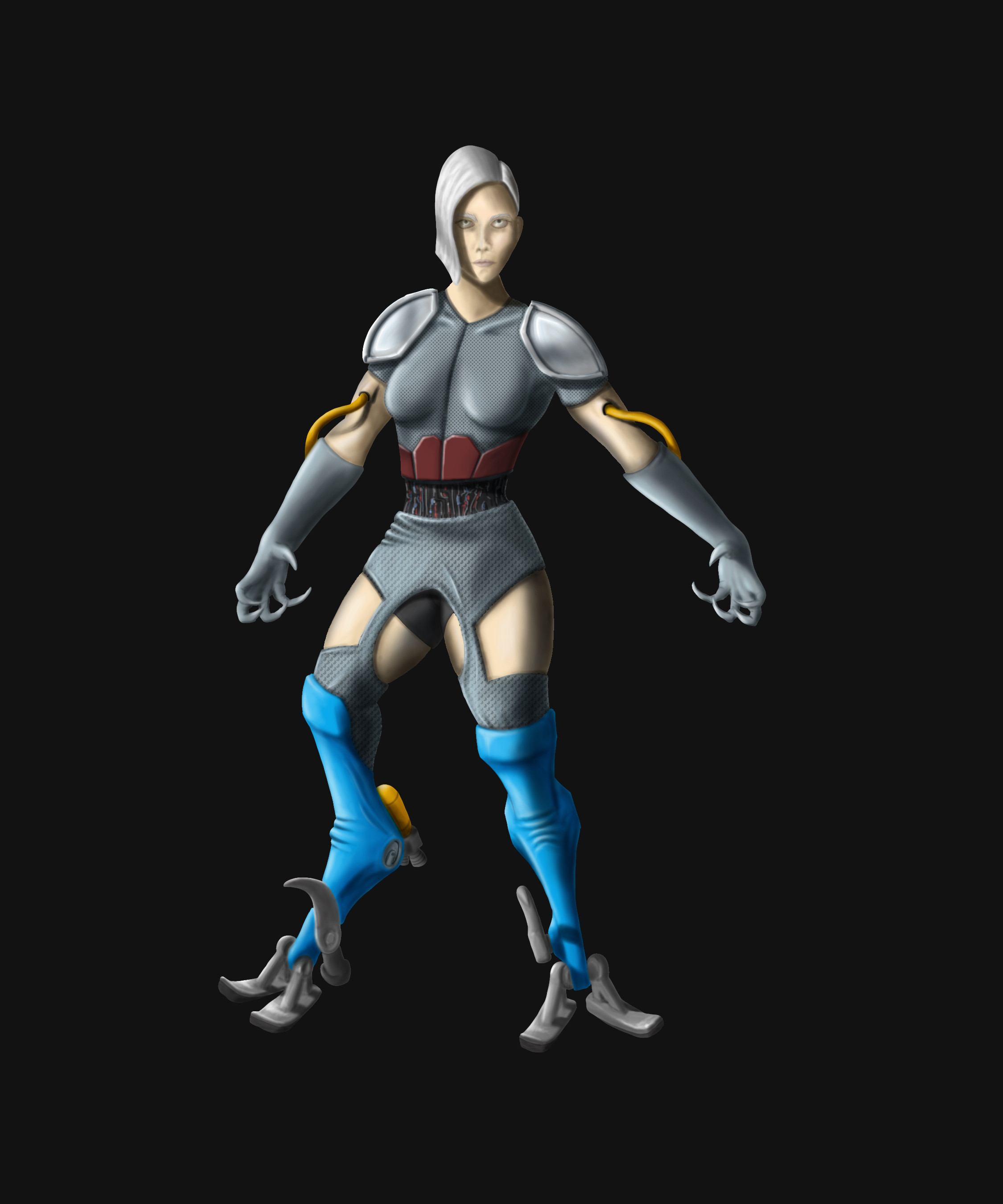 Final render, no background.
