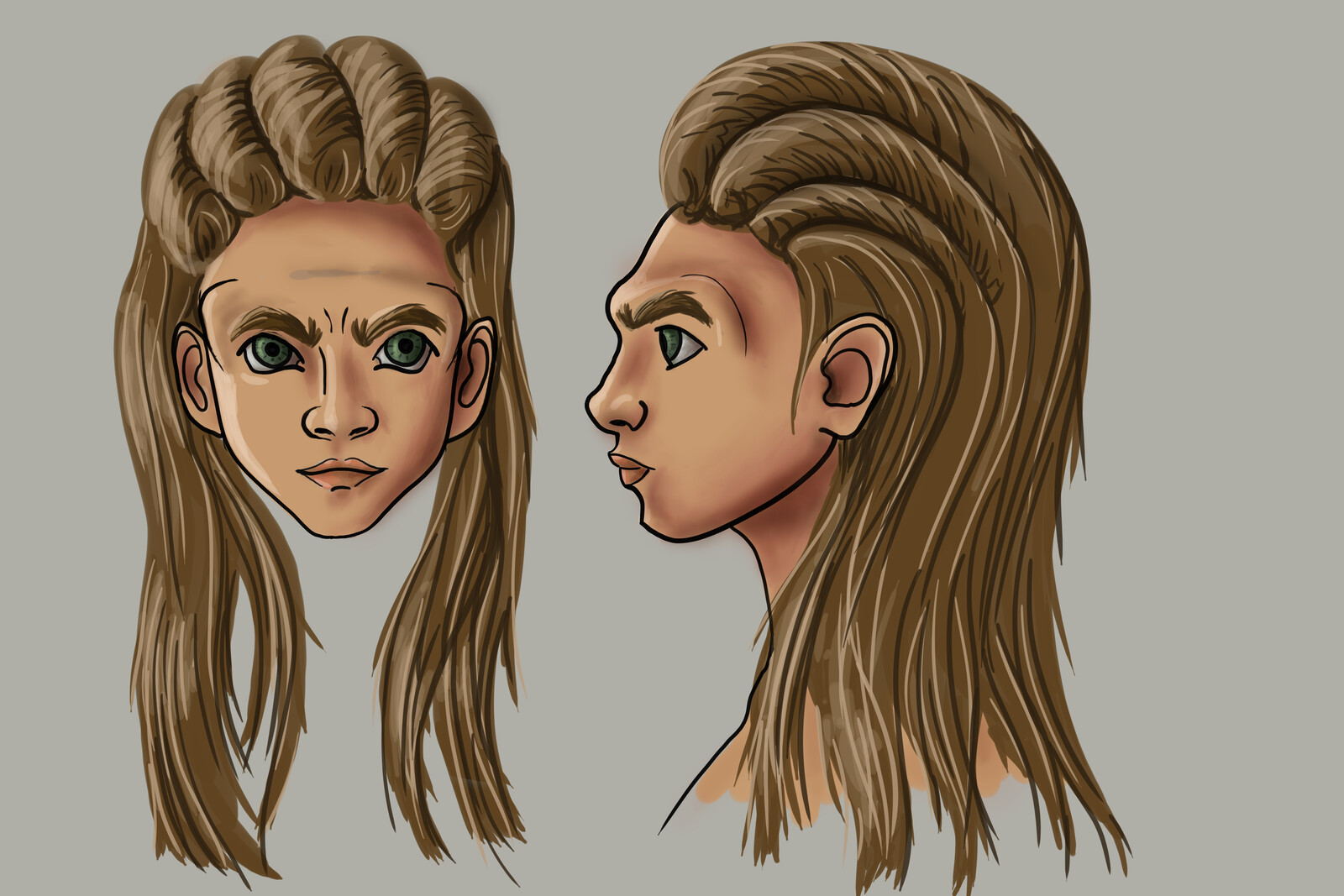 Hoavanna - Pregnant Neanderthal Heroine