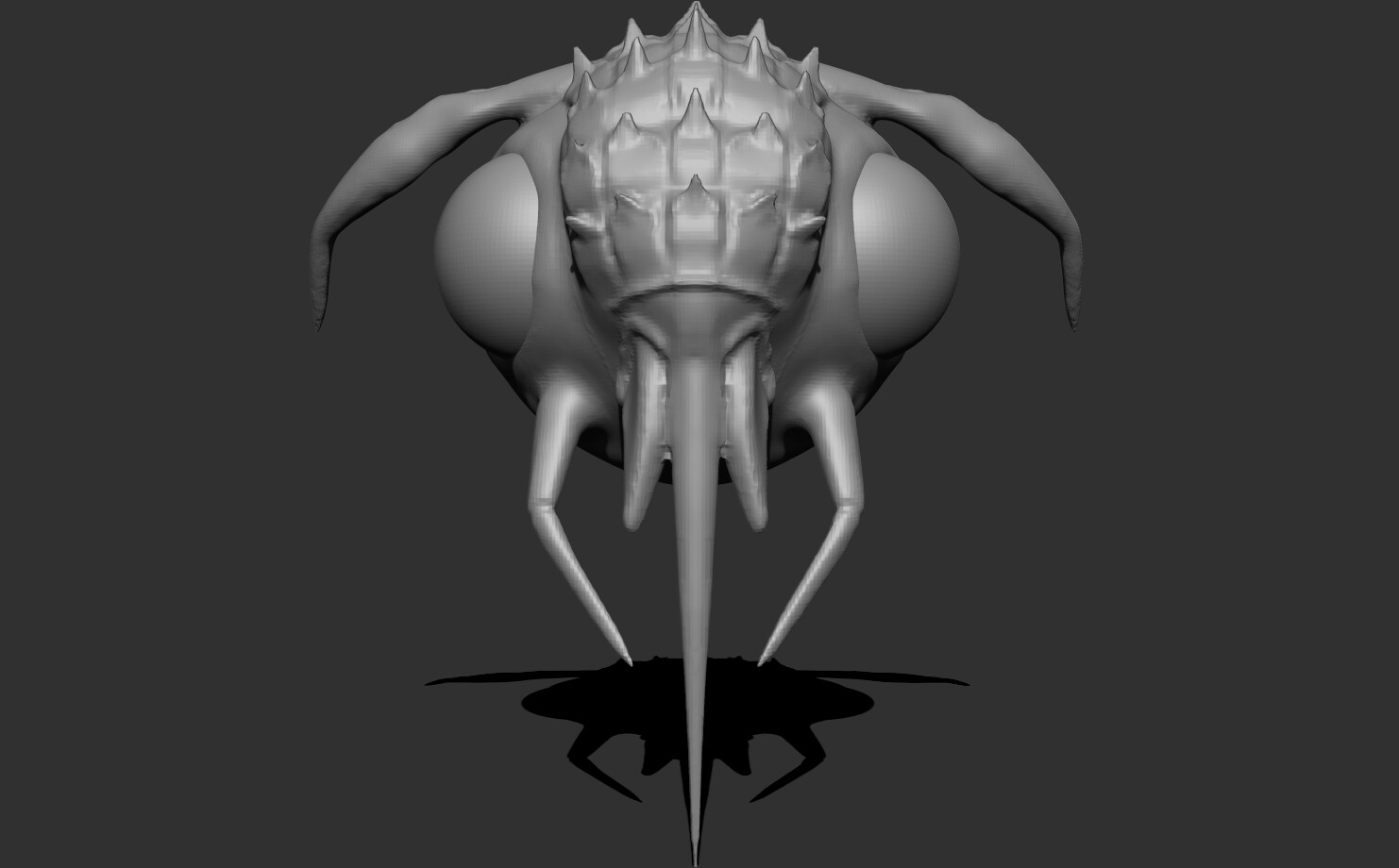 Weird Insect Head Speed Sculpt - ZBrush 