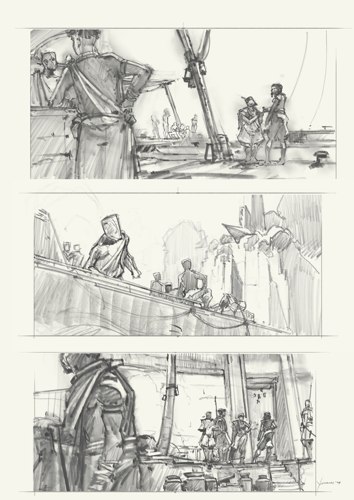 sketches/ thumbnails