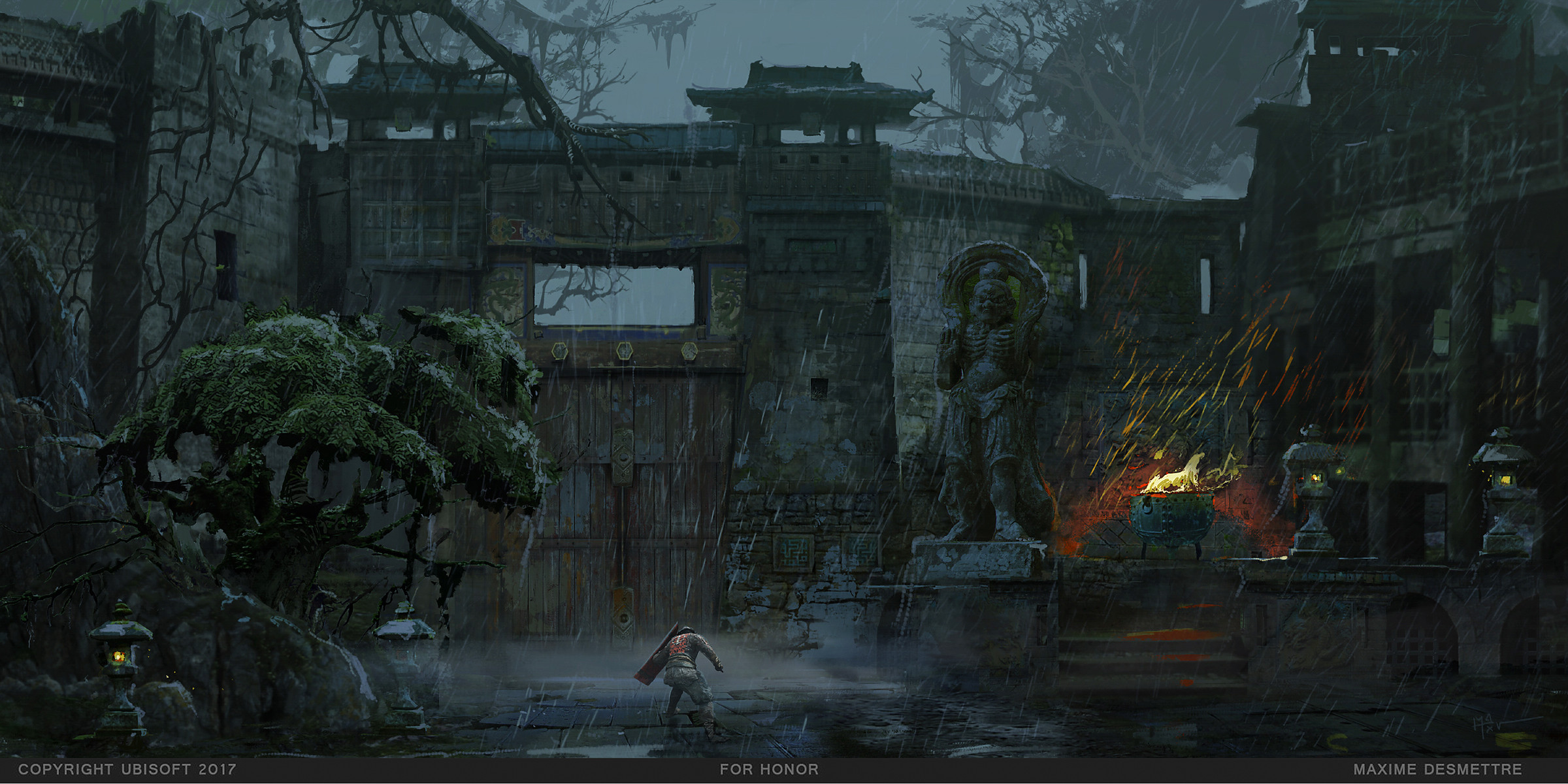 A gate for another arena.