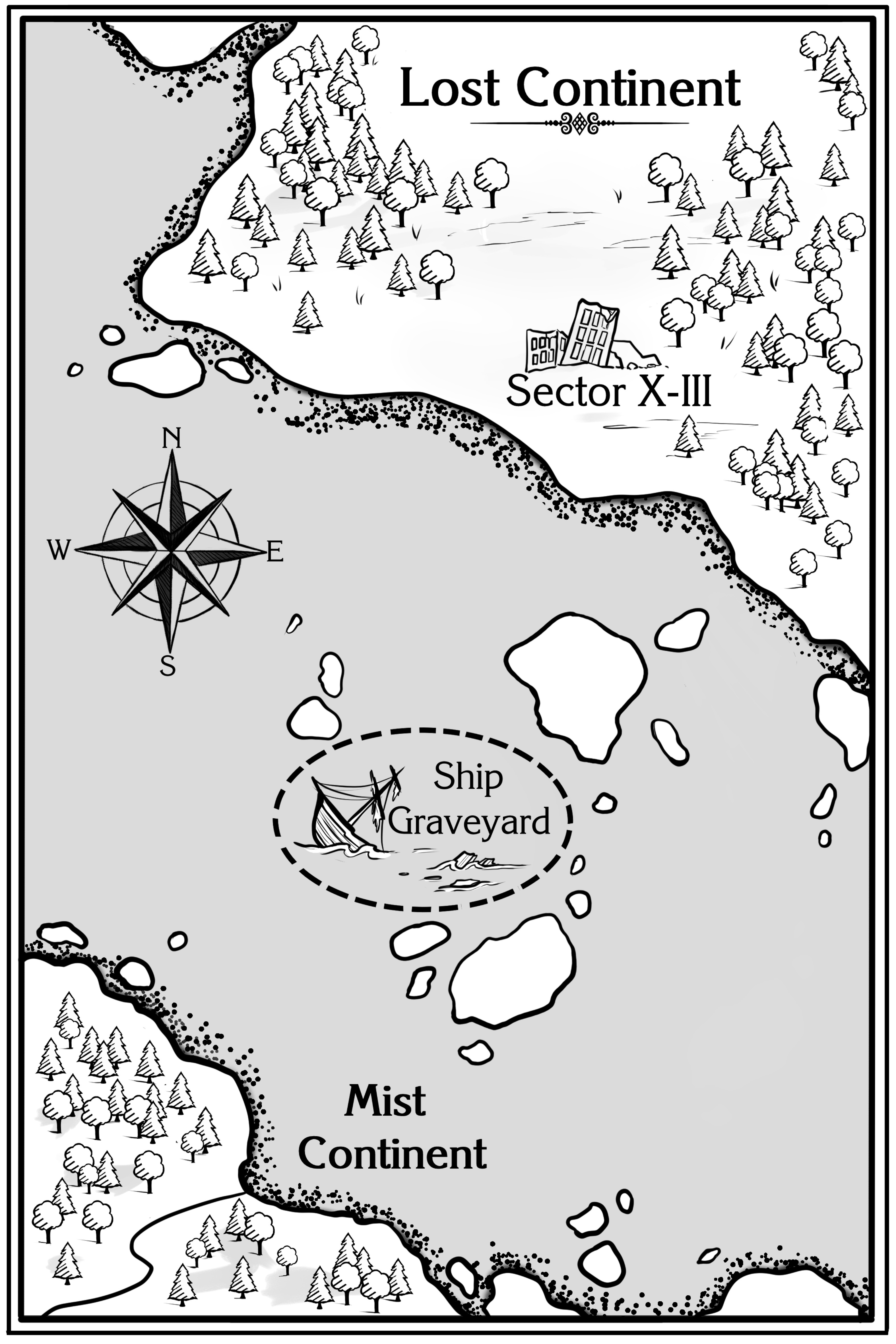 Interior Map Illustrations