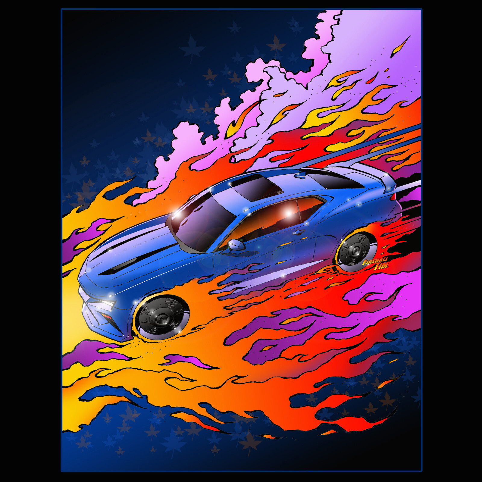 Camaro Cover Art by Fireball Tim