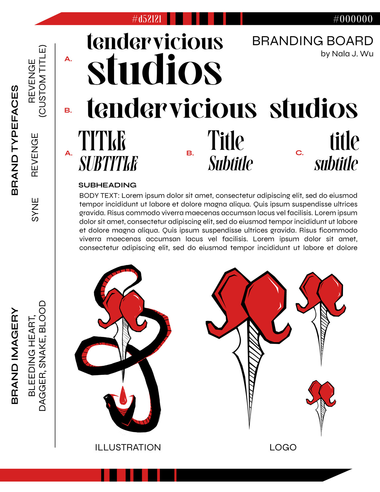 tendervicious studios | Logo &amp; Branding