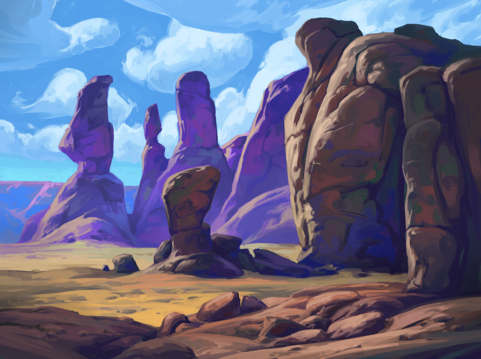 Sketches, studies, and personal work from 2024