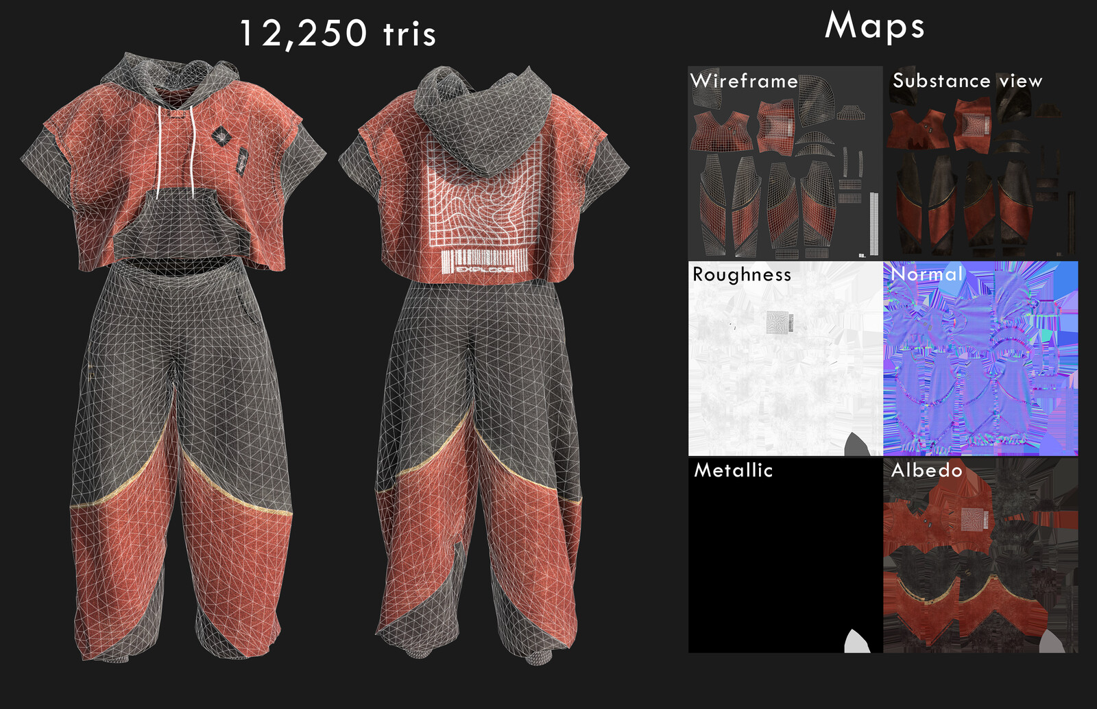 Wireframe and Texture Maps