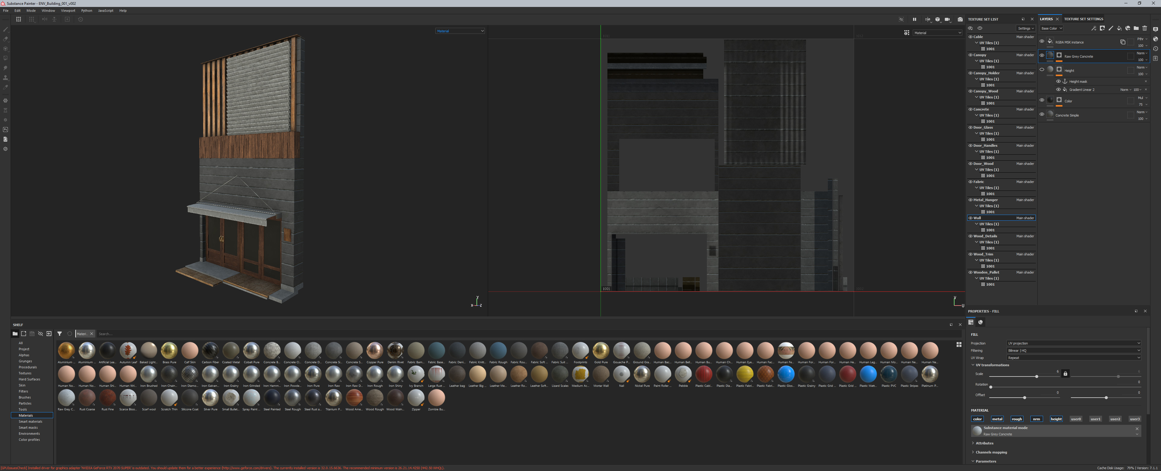 Substance Base Layer