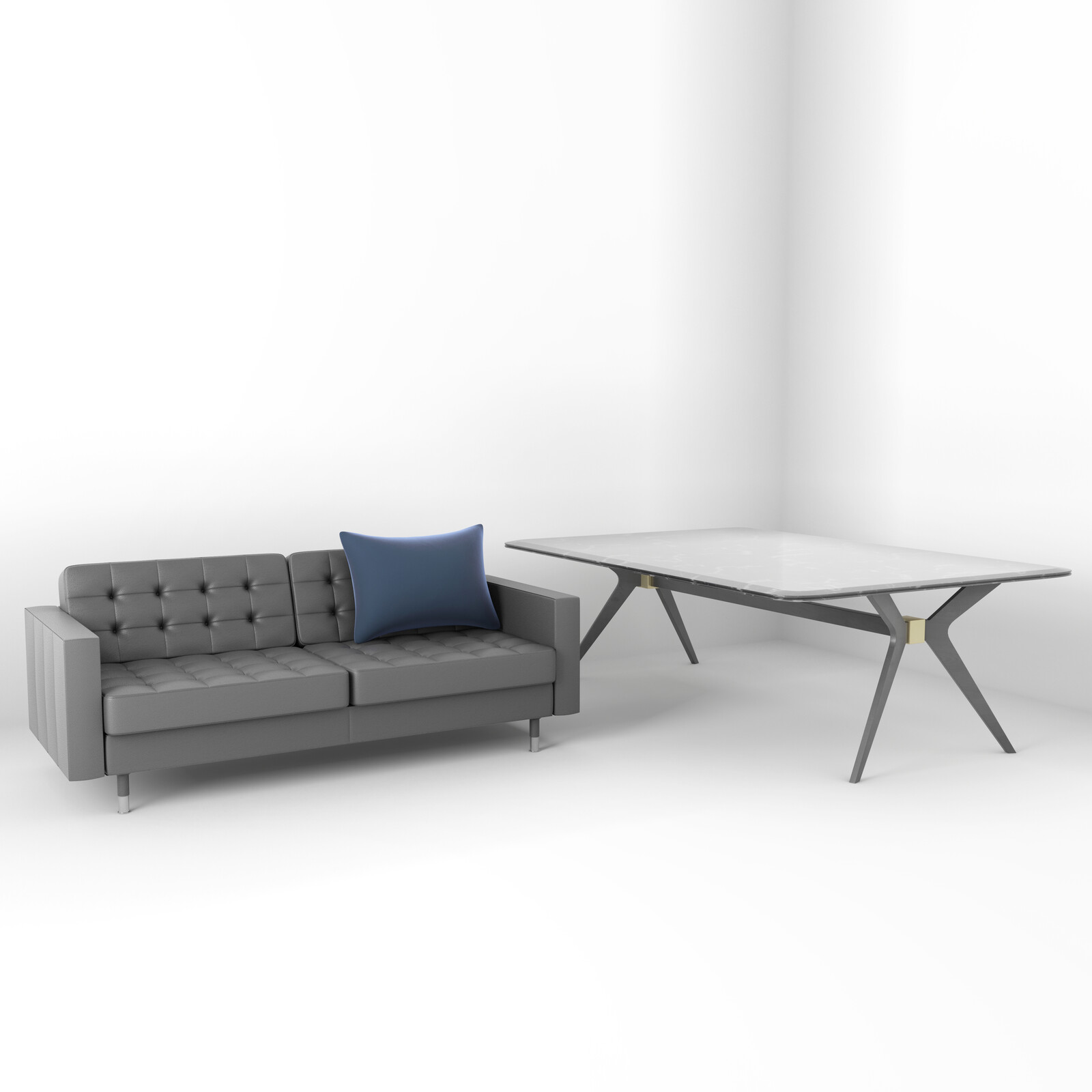 SOFA AND TABLE