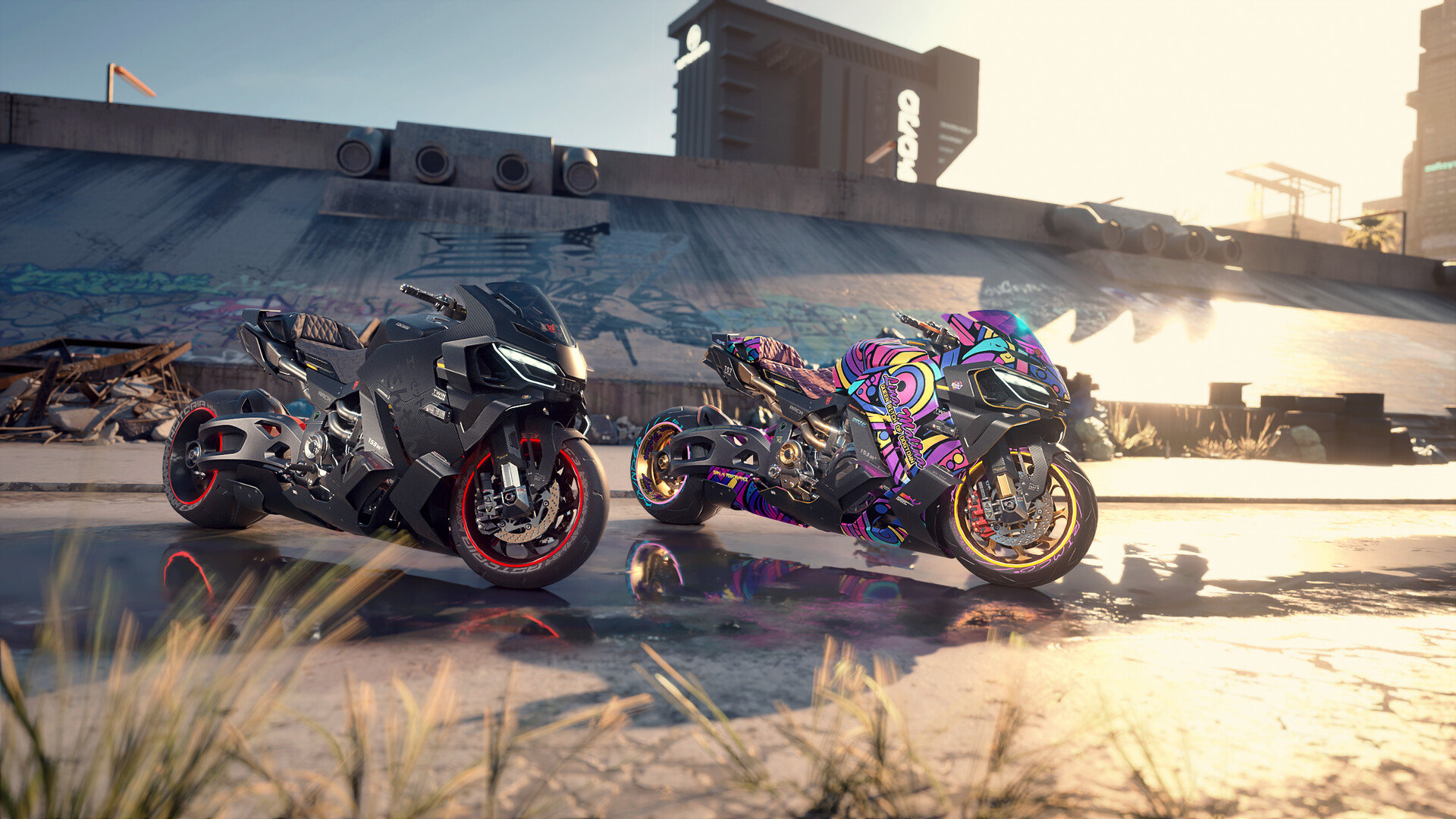 ArtStation - Bikes of the Dark Future — Arch V4 LinaMalina