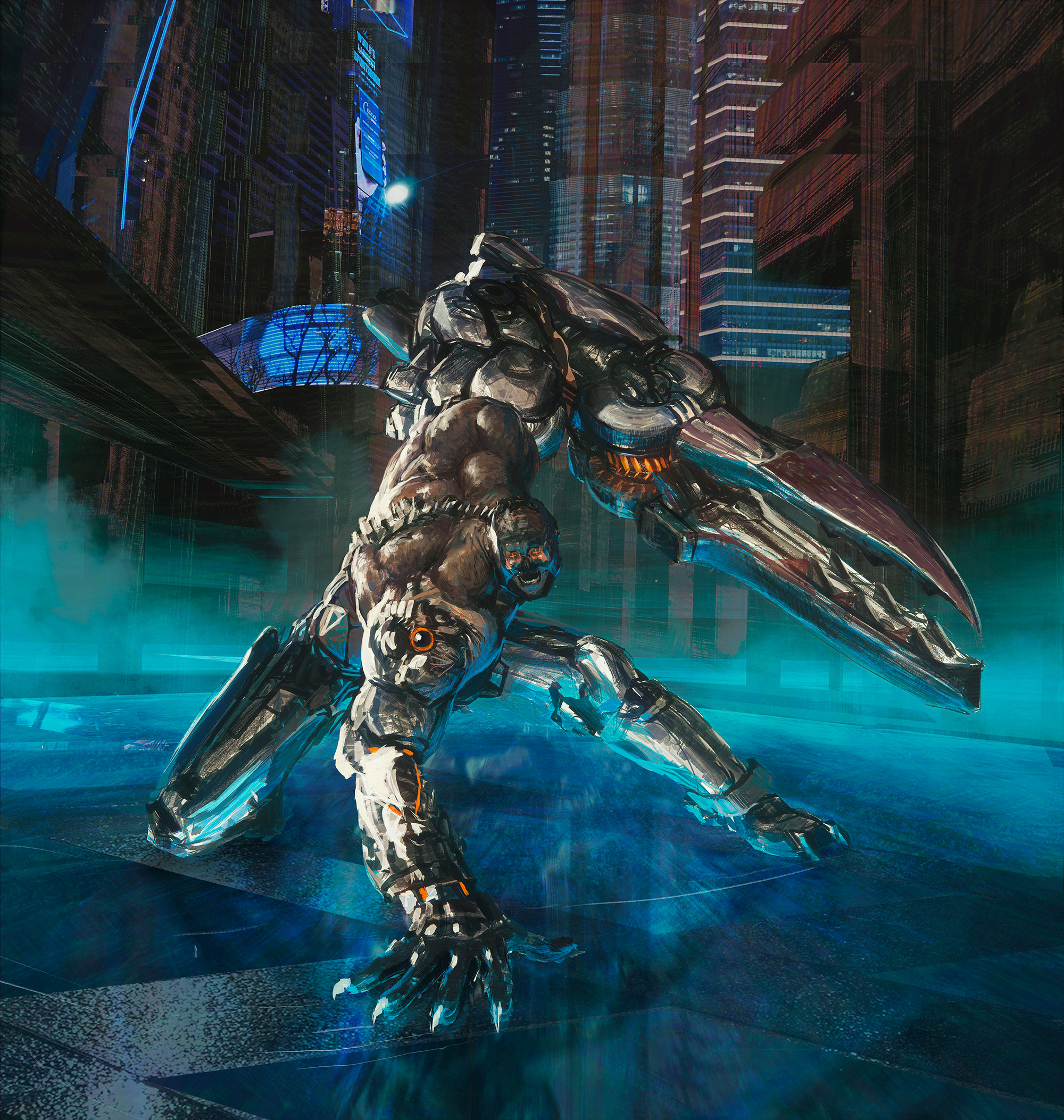 more exploration on the crab cyborg