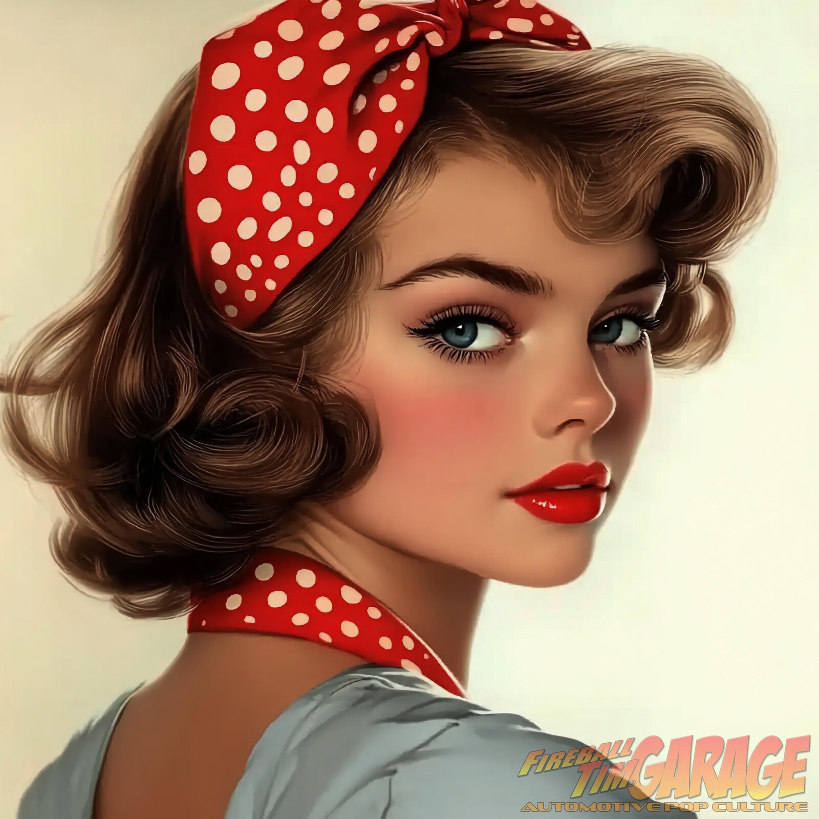 JUST JORDAN Pinup Art by Fireball Tim