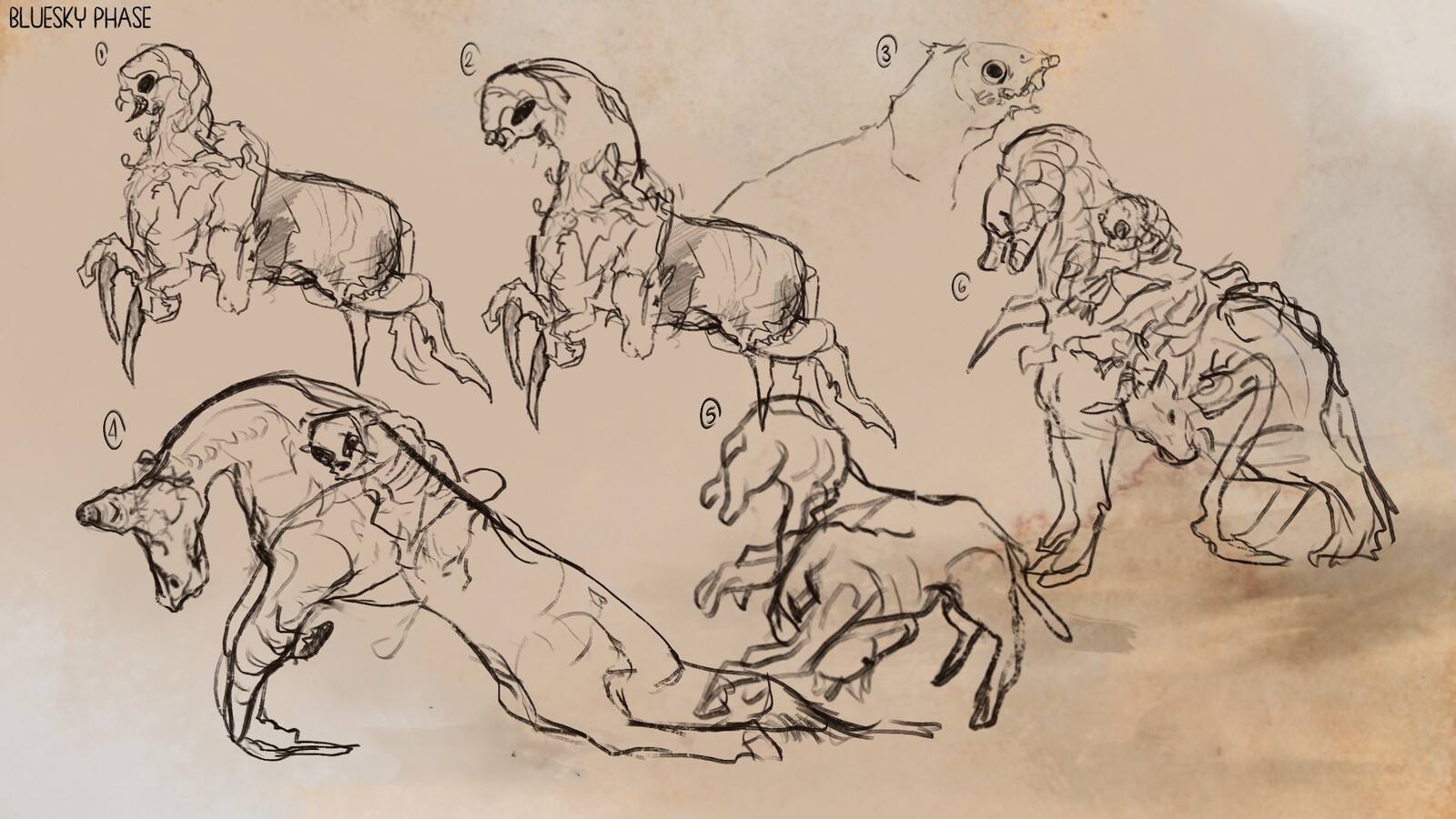 Parasitic and insectoid designs