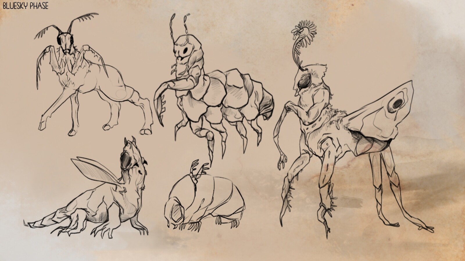 Further insectoid Designs