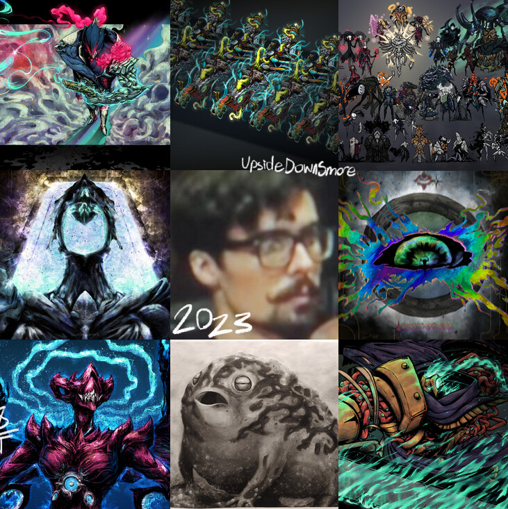 Nicholas Lobaugh UpsideDownSmore 2023 Summary of Art