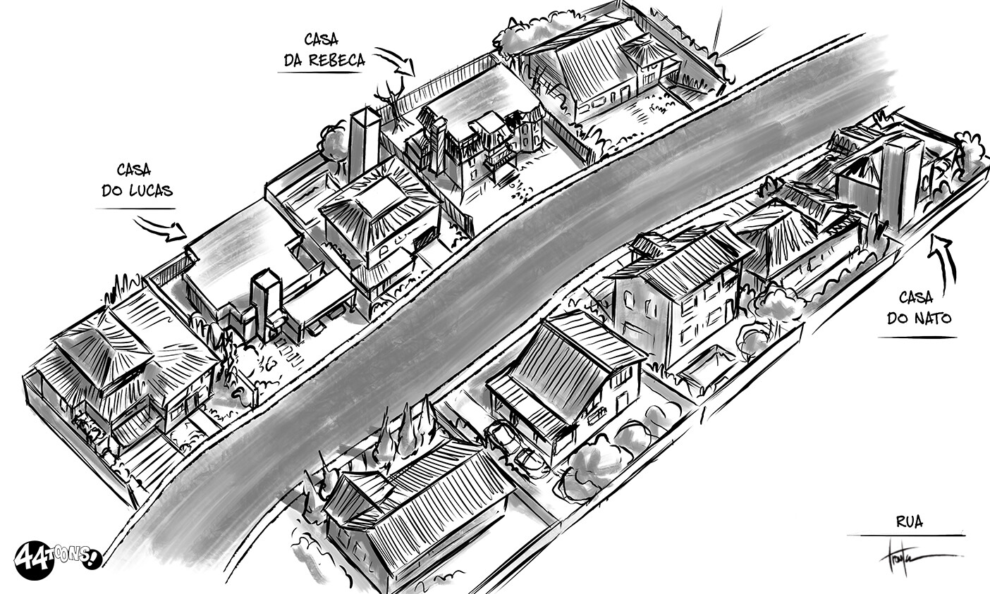 Map of the street