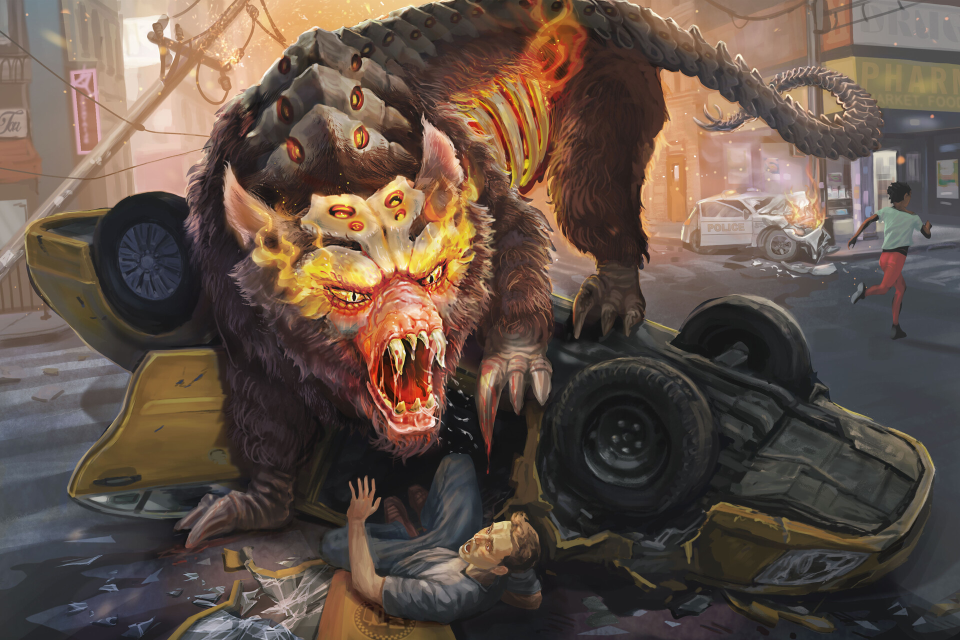 ArtStation - Someone Call A Taxi? Beast Rampage